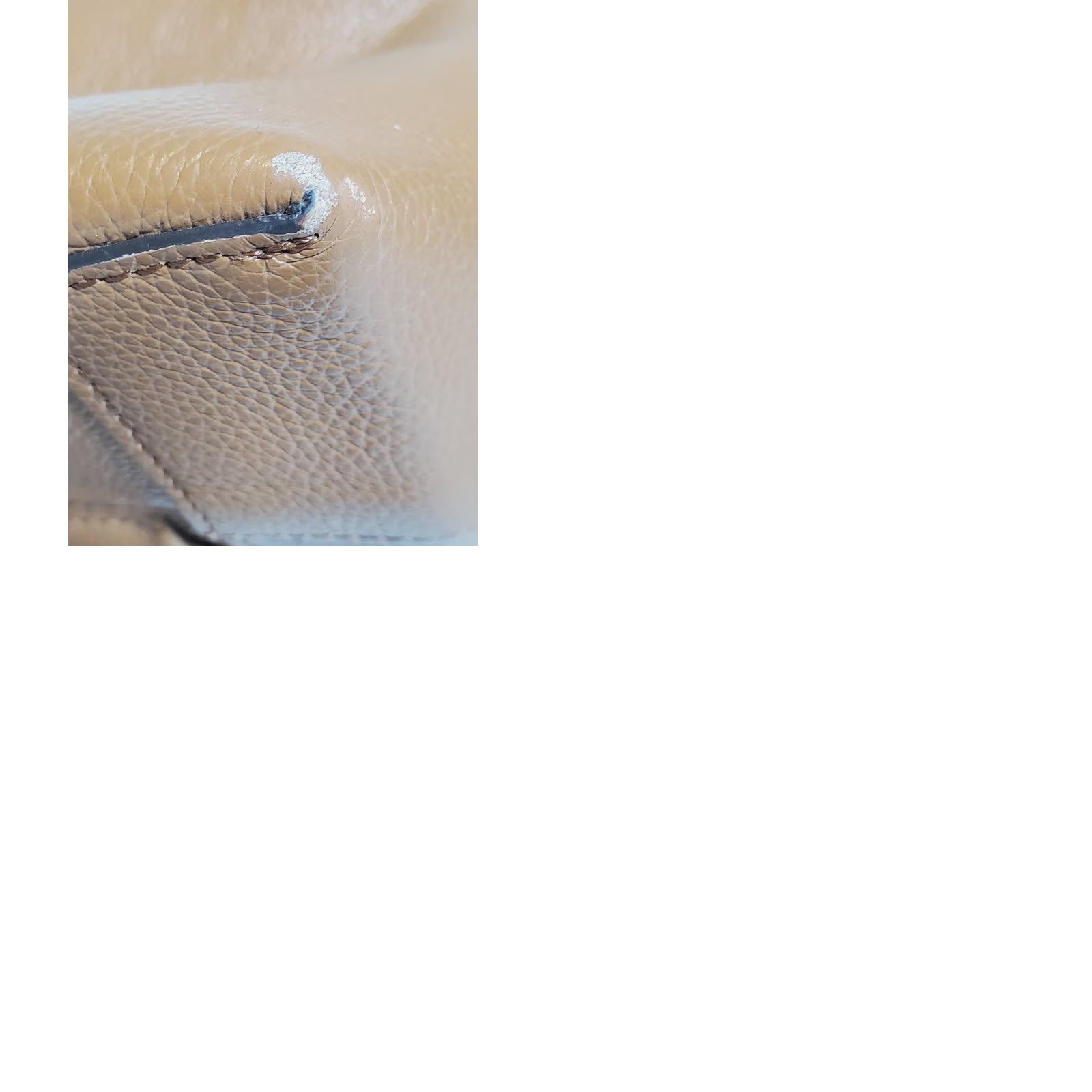 Vintage Chloé Bag Womens Small See Joan Leather Suede Crossbody Caramello Brown Charms Size ONE SIZE - 12 Thumbnail