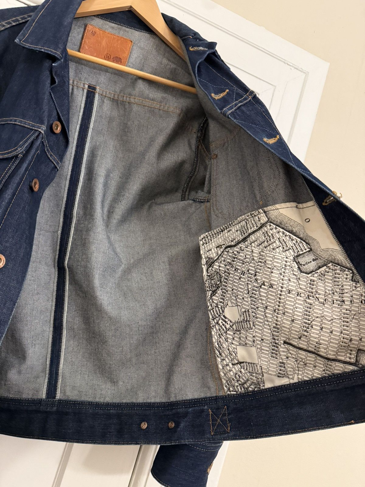 Taylor Stitch Taylor Stitch denim long haul jacket size 40 Size US M / EU 48-50 / 2 - 8 Thumbnail