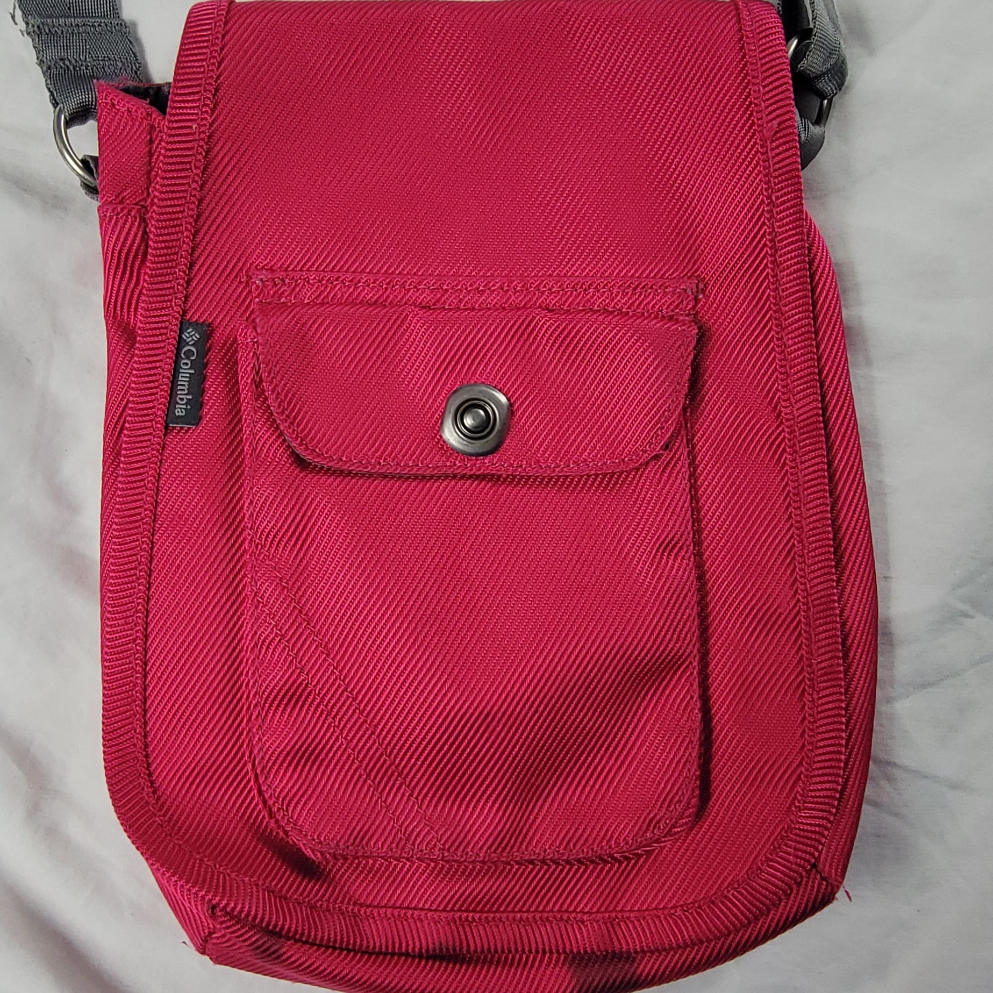 Columbia Columbia Azza Womens Pink Small Messenger Bag Casual Travel Size ONE SIZE - 3 Thumbnail