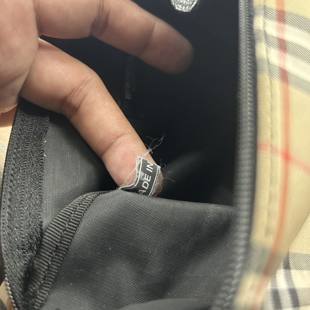Burberry Burberry Nova Check Hand Bag Size ONE SIZE - 6 Thumbnail