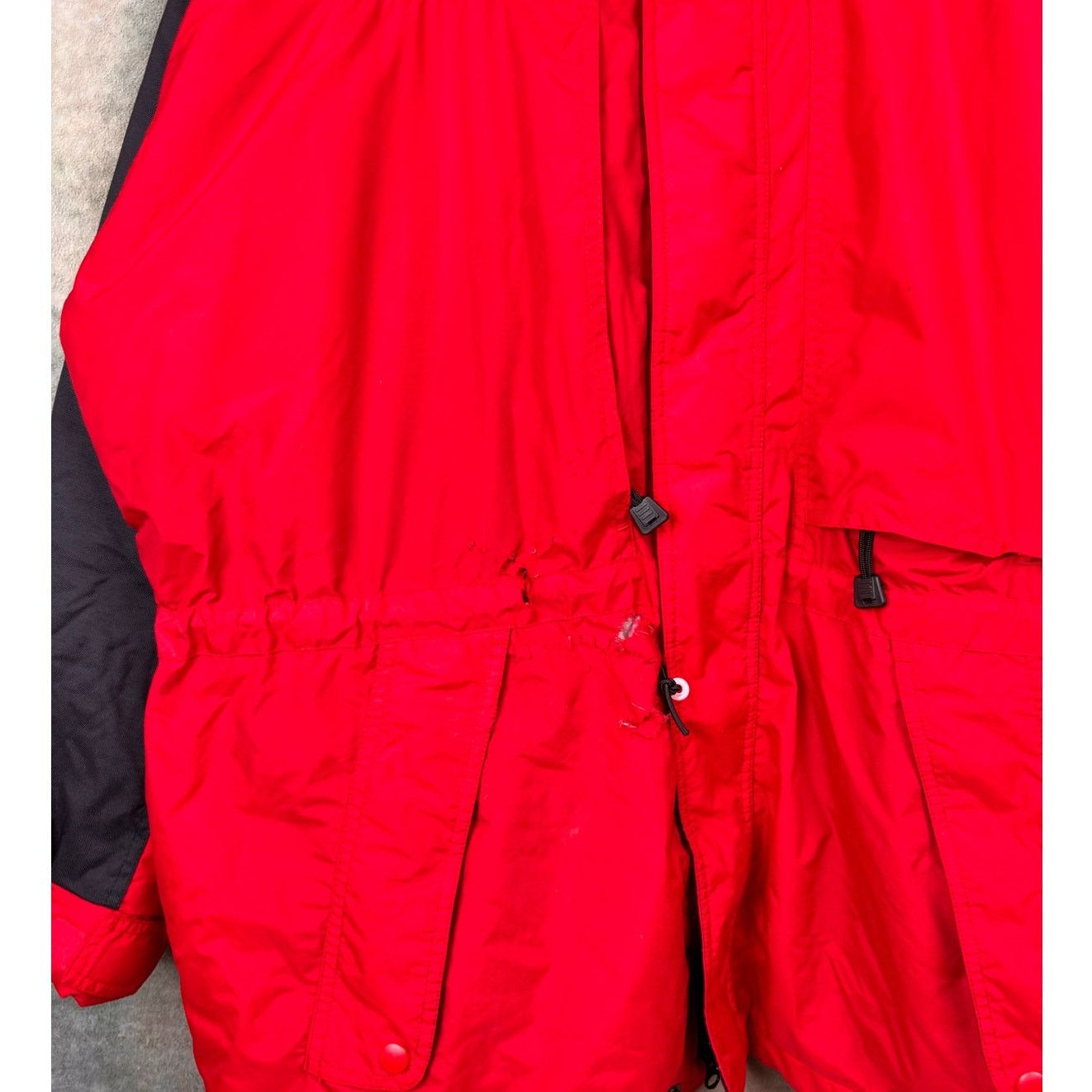Vintage VTG 90s Dodge Ram Puffer Jacket Mens Sz XL Red Black Logo Size US XL / EU 56 / 4 - 2 Thumbnail