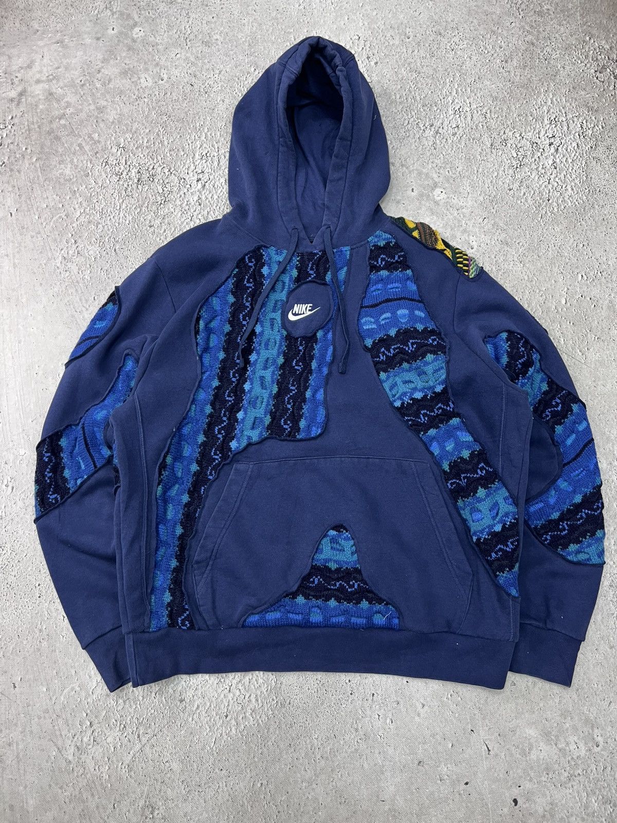 VINTAGE Y2K custom Nike Boxy ZIP UP hoodie Coogi SWEATSHIRT