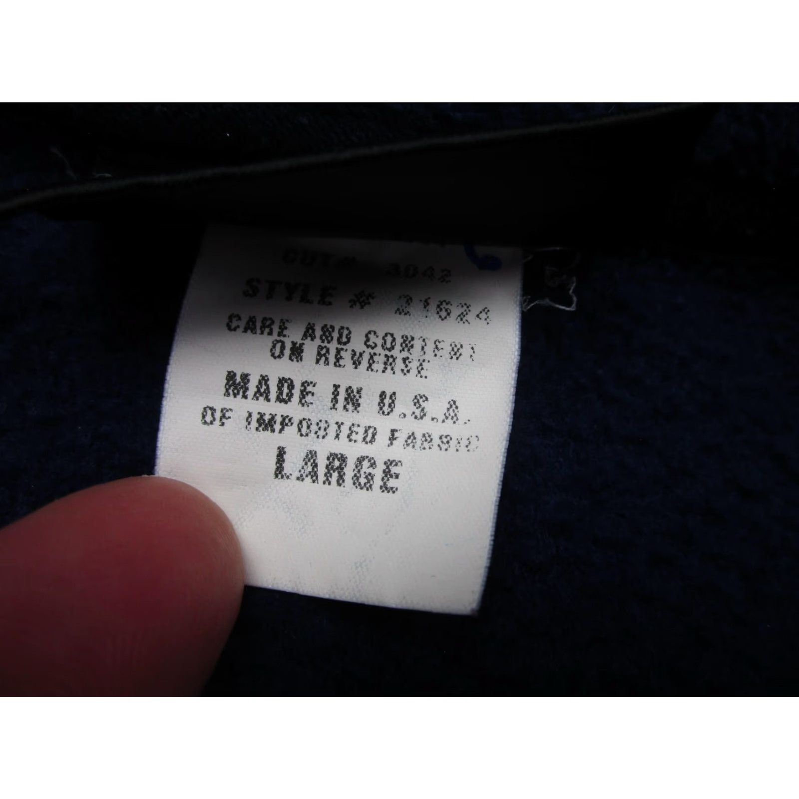 Vintage Morgan Stanley Fleece Vest Mens Large Navy Blue Red Full Zip Roche USA Logo Size US L / EU 52-54 / 3 - 4 Thumbnail
