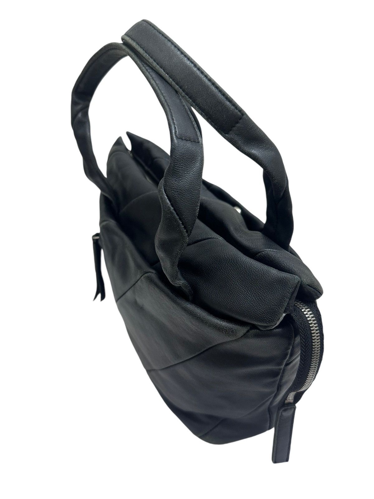 Yohji Yamamoto Vintage Yohji Yamamoto Leather Handbag Size ONE SIZE - 4 Thumbnail