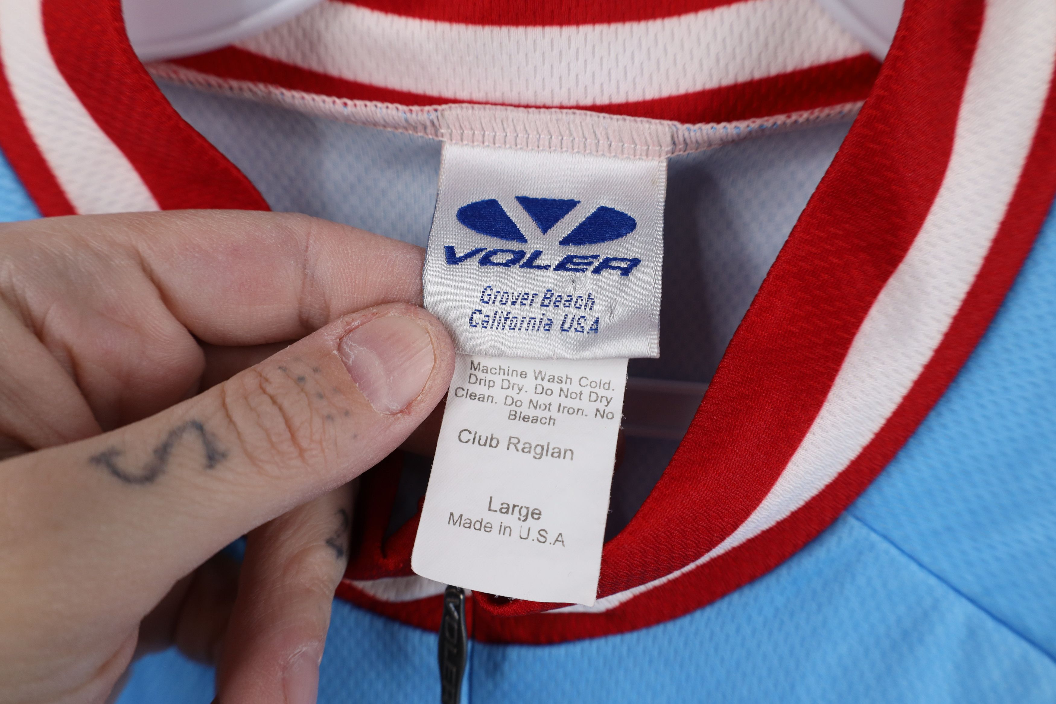 Vintage Voler Hill Country Ride for Aids Bicycle Cycling Jersey USA Size US L / EU 52-54 / 3 - 11 Thumbnail
