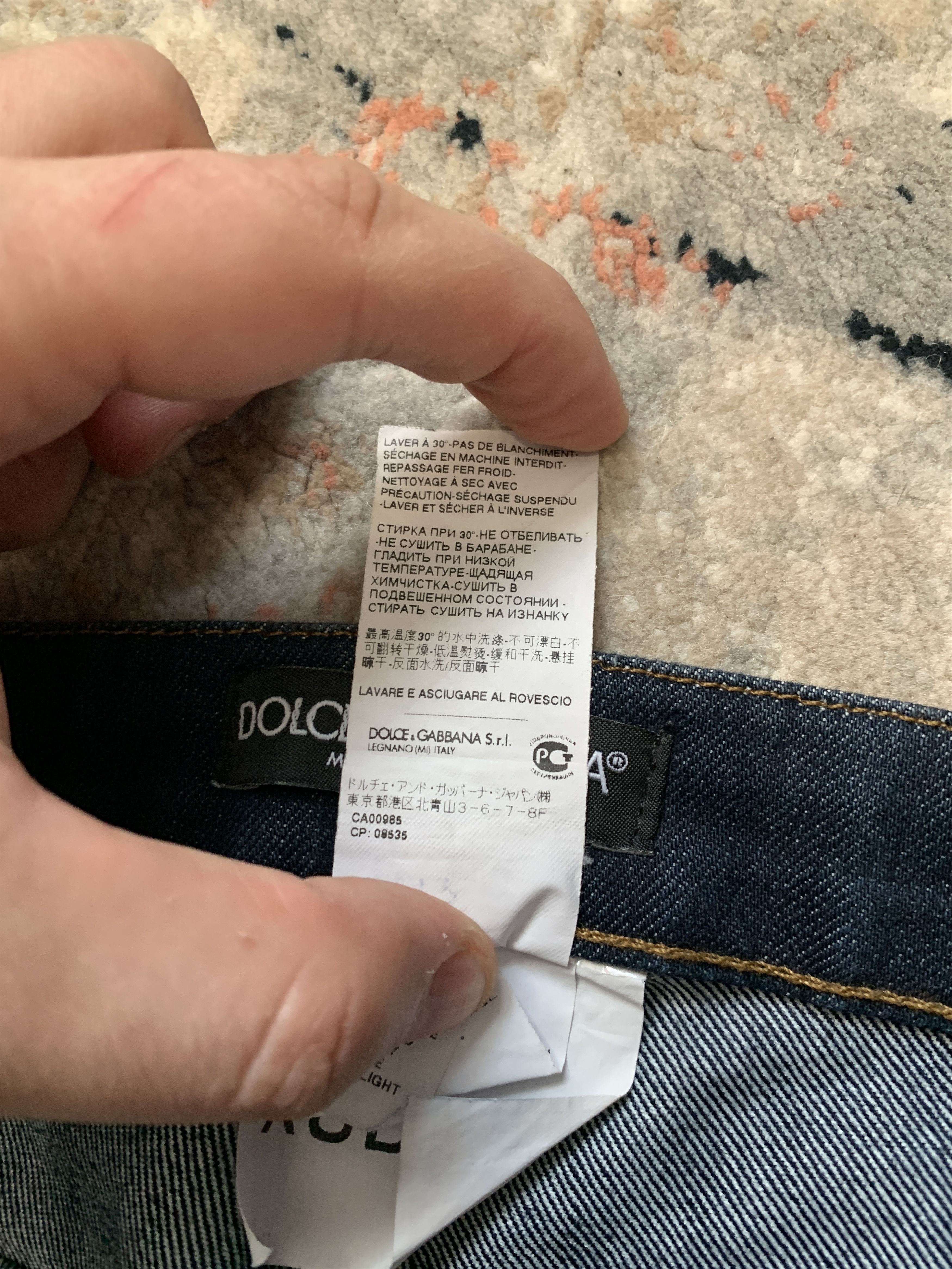 Dolce & Gabbana Dolce & Gabbana Jeans Size 44 Size 30" / US 8 / IT 44 - 14 Thumbnail