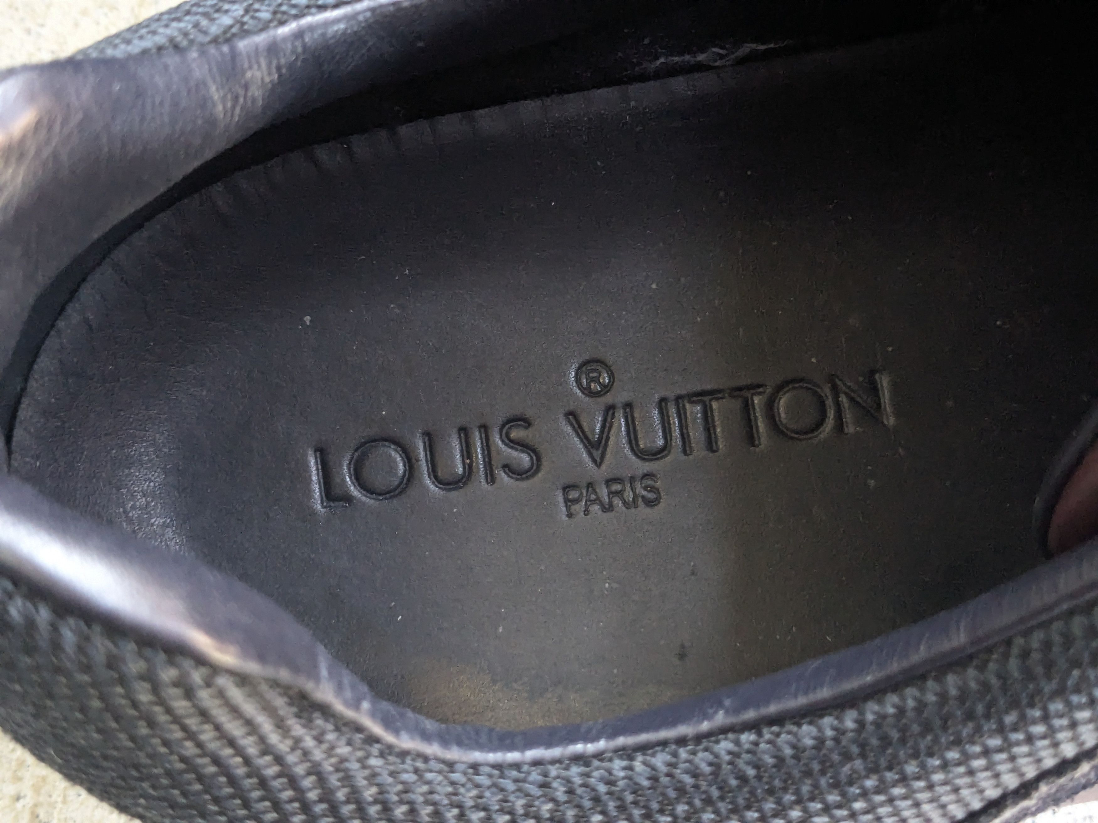 Louis Vuitton Louis Vuitton Sneakers Burgundy Black Suede Leather 9 Size US 9 / EU 42 - 5 Thumbnail