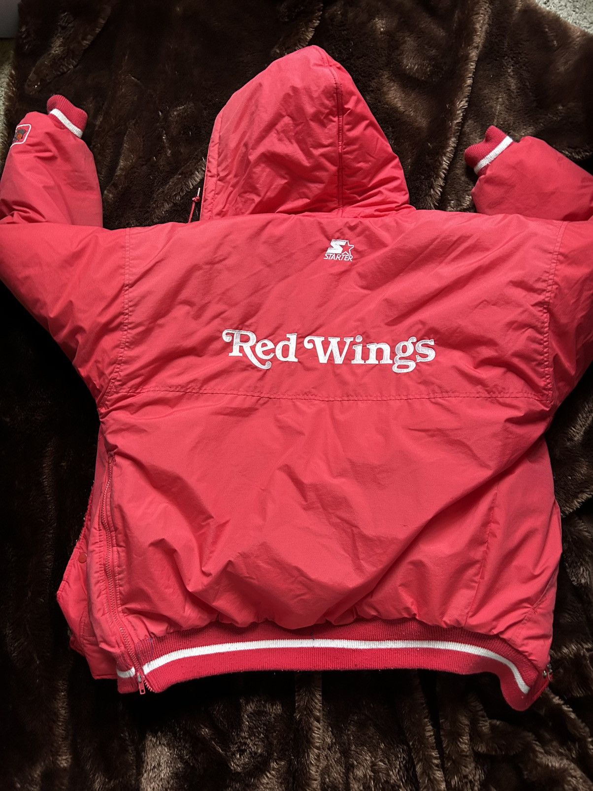 Starter Starter Detroit Red Wings Jacket Size US L / EU 52-54 / 3 - 2 Thumbnail
