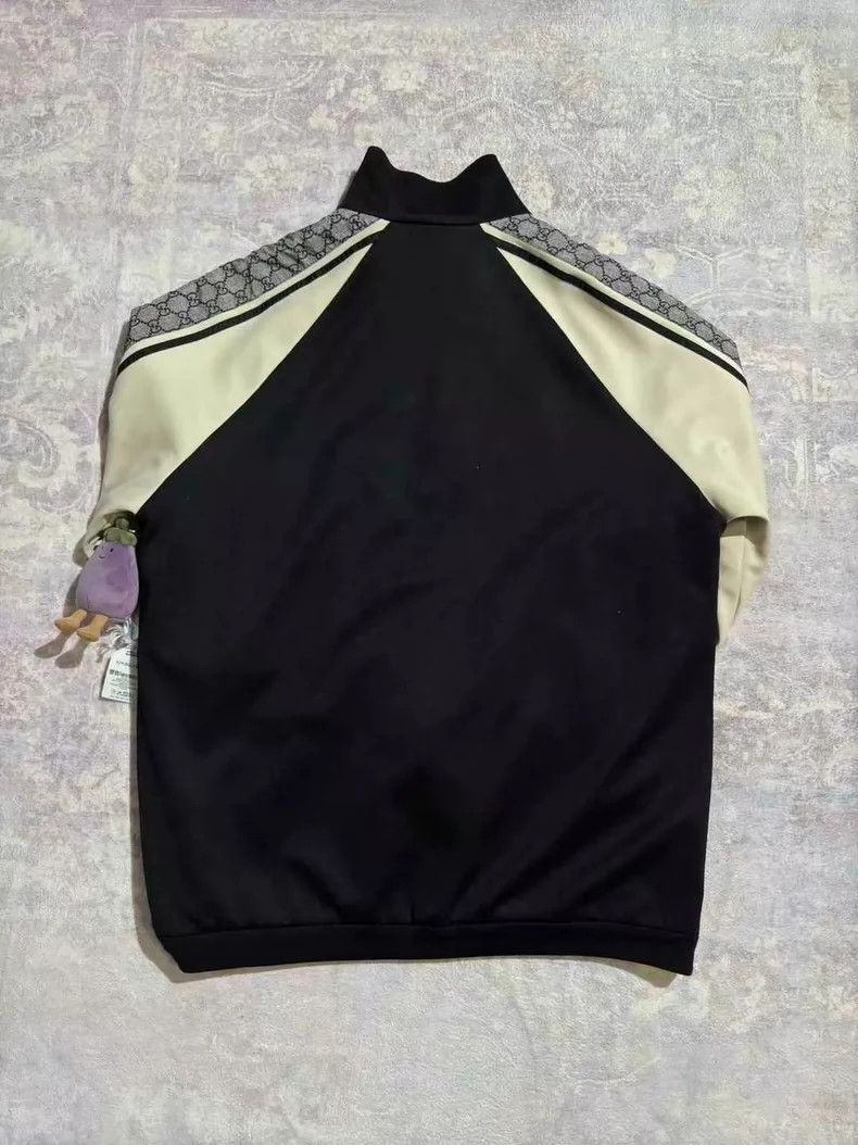 Gucci Gucci Snake print logo school uniform zipper jacket 2501-Ne Size US L / EU 52-54 / 3 - 2 Thumbnail