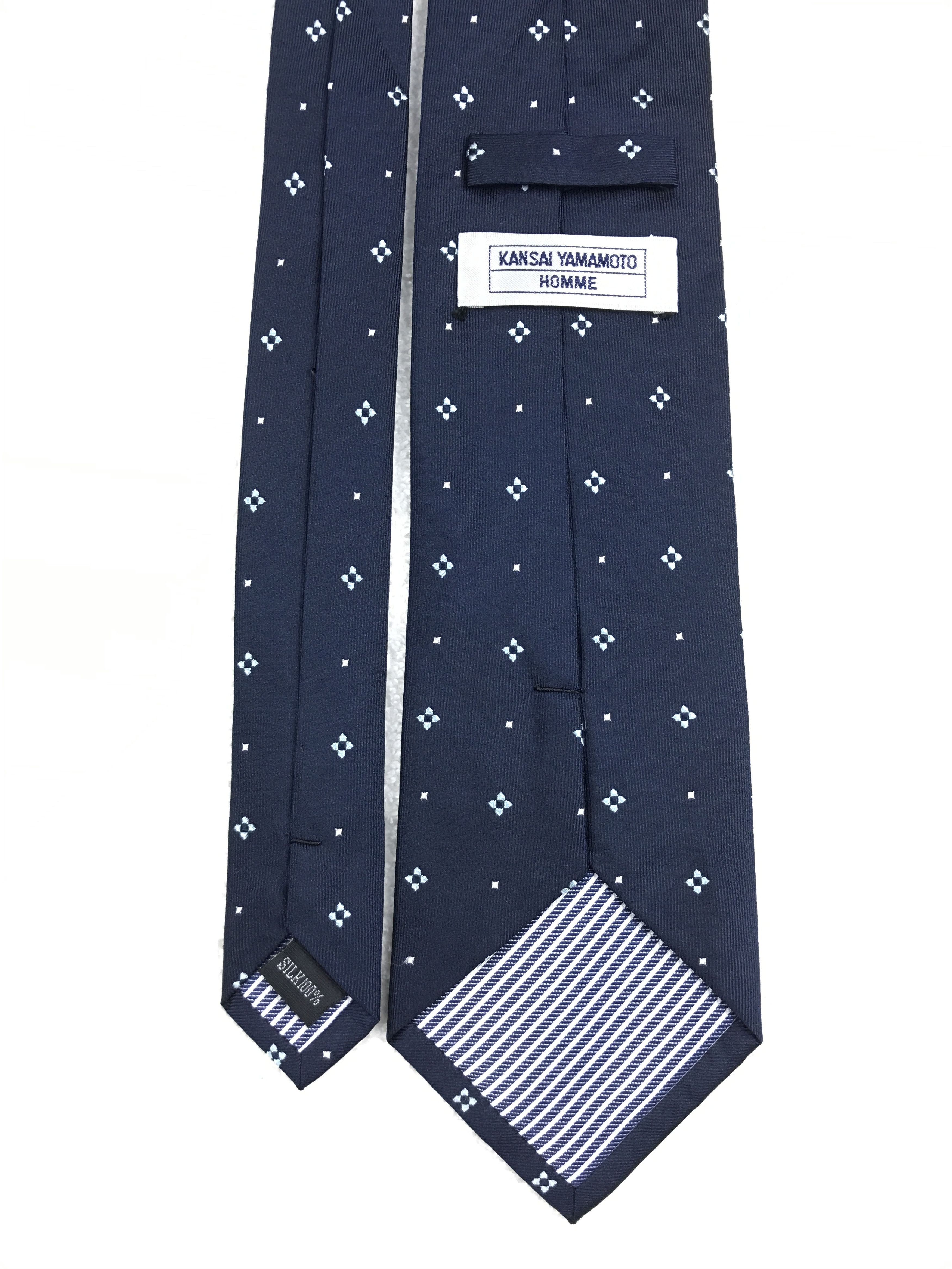 Japanese Brand × Kansai Yamamoto × Vintage Vintage Kansai Yamamoto Homme Silk Necktie Size ONE SIZE - 4 Thumbnail