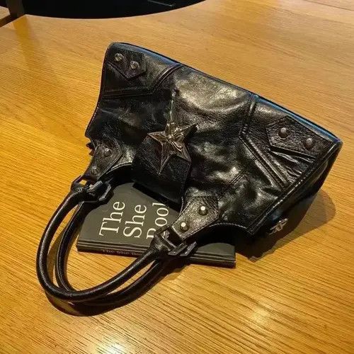 Japanese Brand Fukuoka x Akira Gothic Star Black Hand Bag Size ONE SIZE - 5 Thumbnail