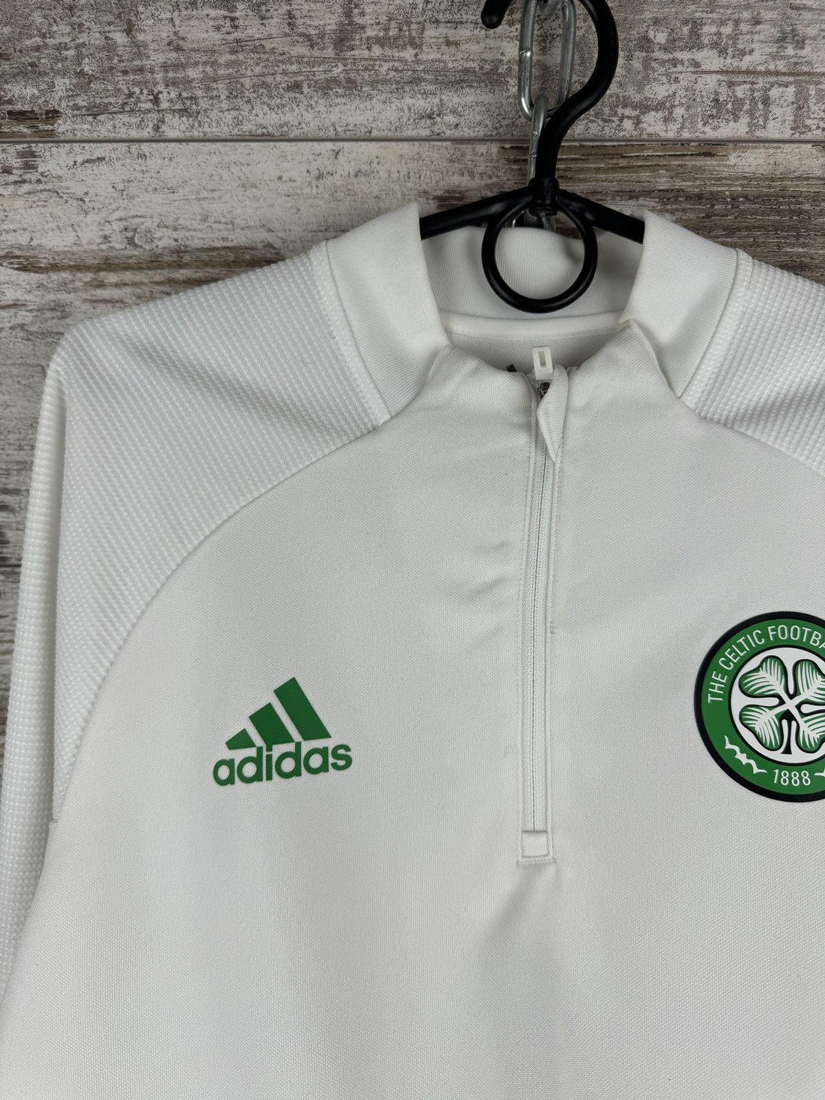 Adidas × Vintage Mens Vintage Adidas FC Celtic soccer jersey sweatshirt rare Size US M / EU 48-50 / 2 - 9 Thumbnail