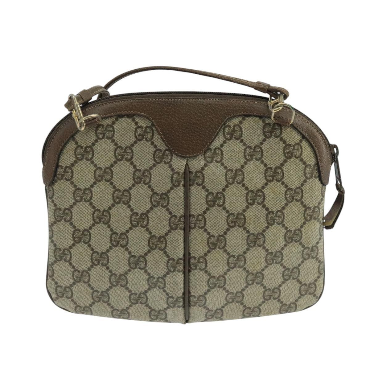 Gucci GUCCI GG Supreme Web Sherry Line Shoulder Bag Beige 904 02 Size ONE SIZE - 3 Thumbnail