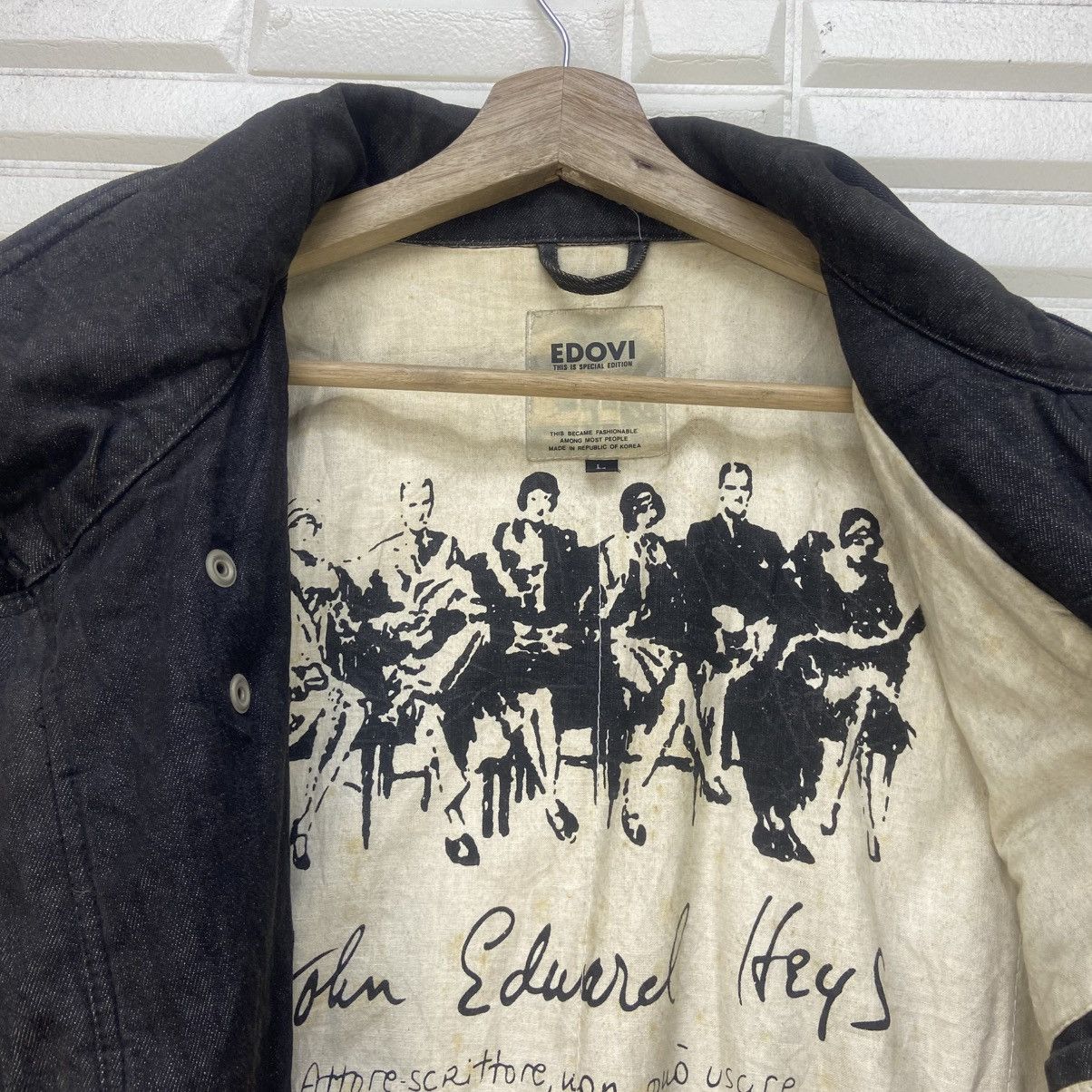 Designer × Japanese Brand Edovi Issey Miyake Inspire Oversize Denim Loose Bomber Style Size US M / EU 48-50 / 2 - 17 Thumbnail