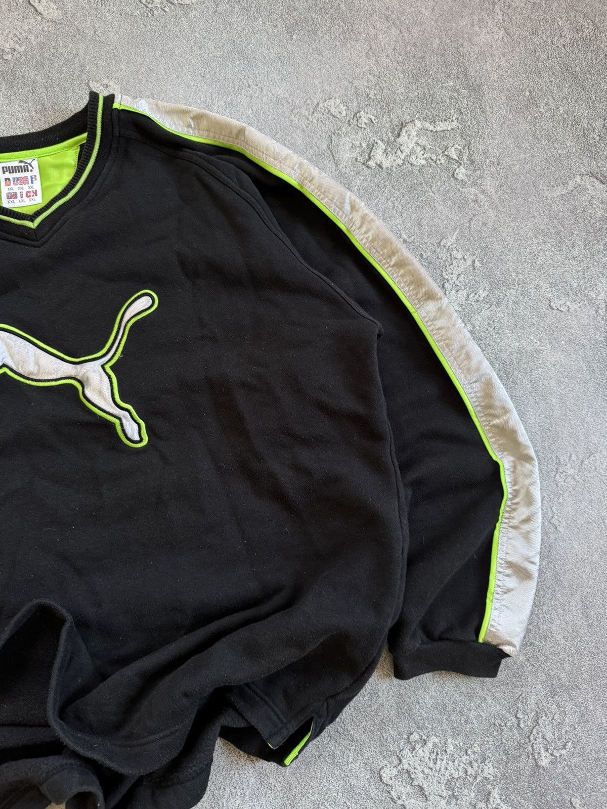 Puma × Vintage Puma XXL big logo sweatshirt vintage retro longsleeve jumper Size US XXL / EU 58 / 5 - 4 Thumbnail