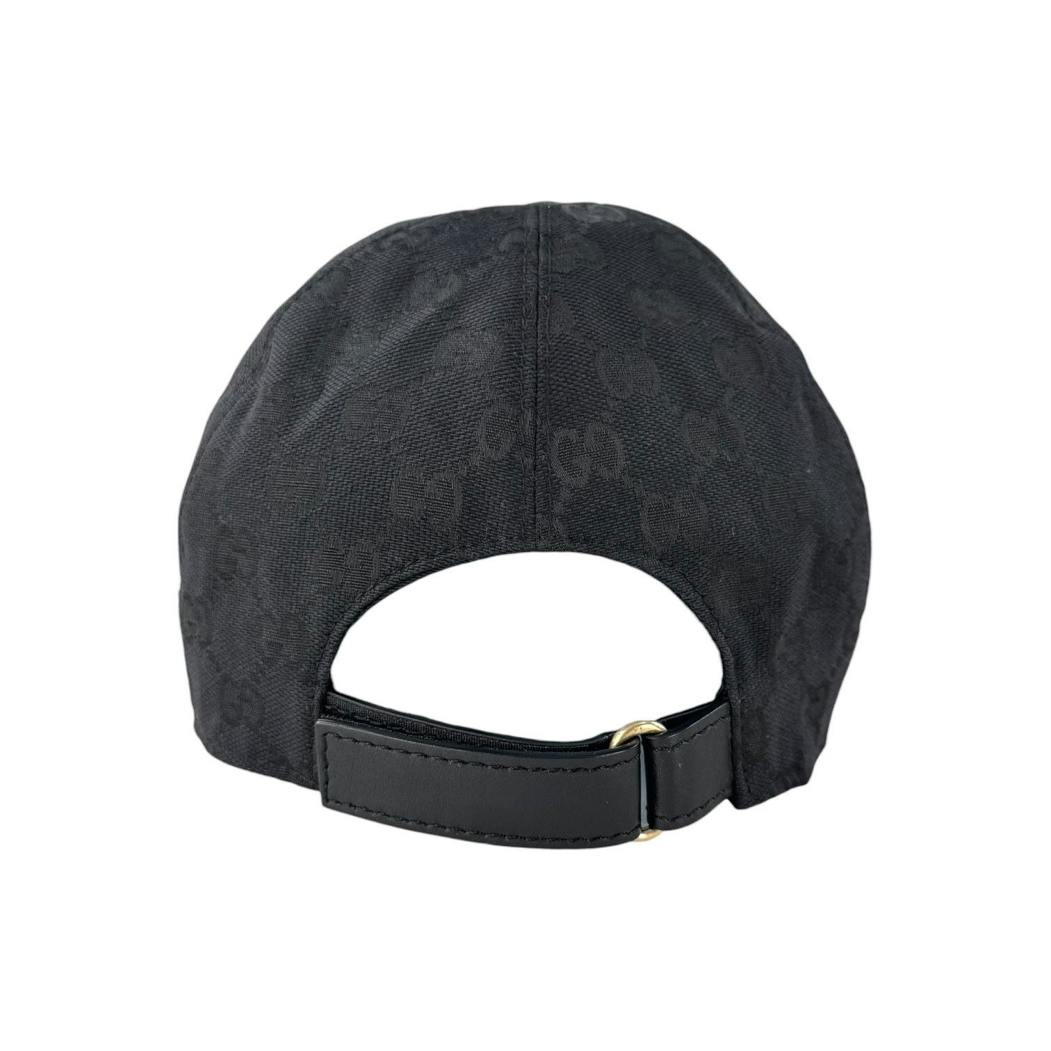 Gucci Gucci Sherry Line Black Monogram Baseball Cap Size ONE SIZE - 5 Thumbnail