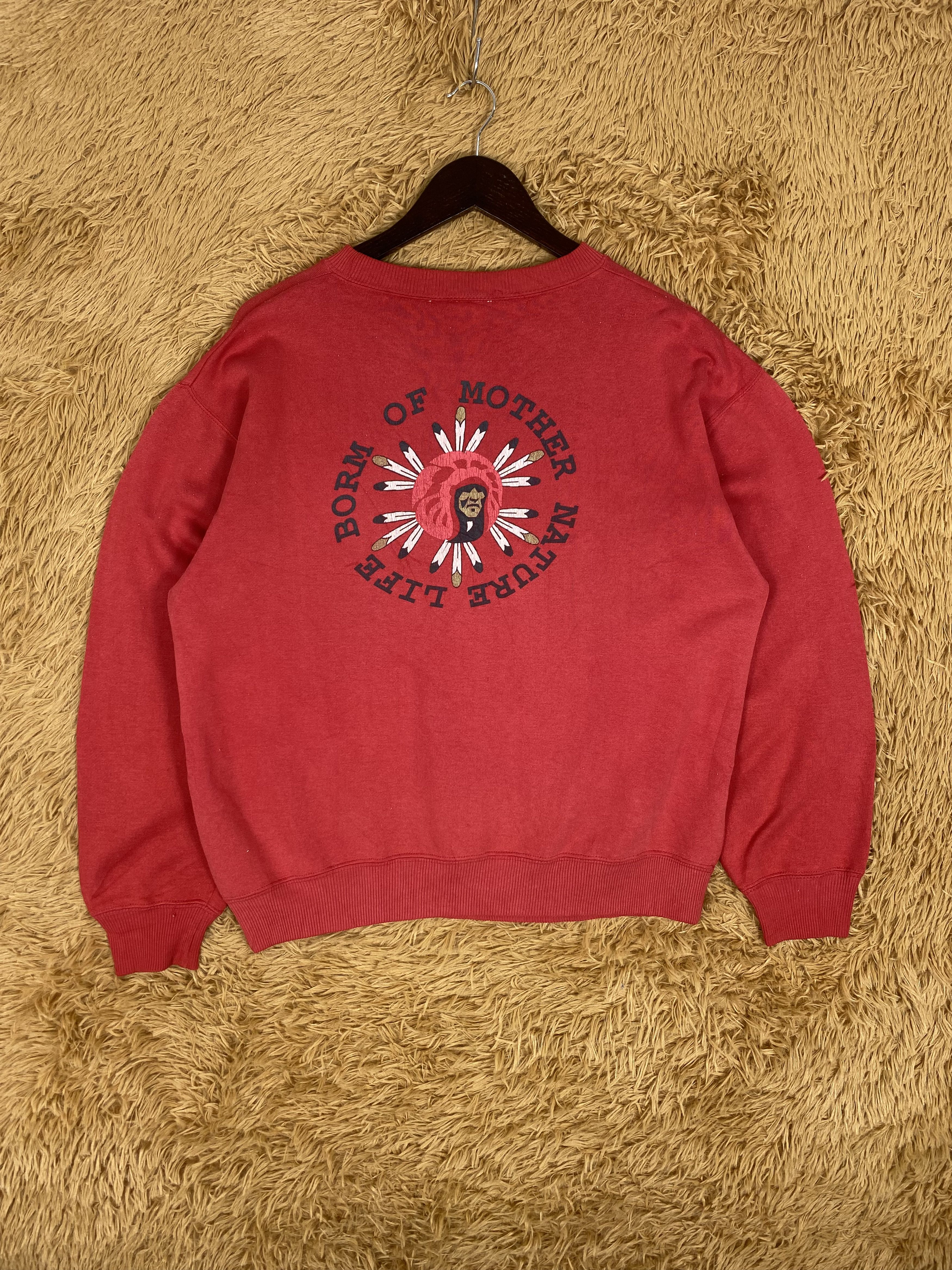 Native Vintage Virgin Voyage Native Aztec Navajo Sweatshirts PS0040 Size US M / EU 48-50 / 2 - 4 Thumbnail