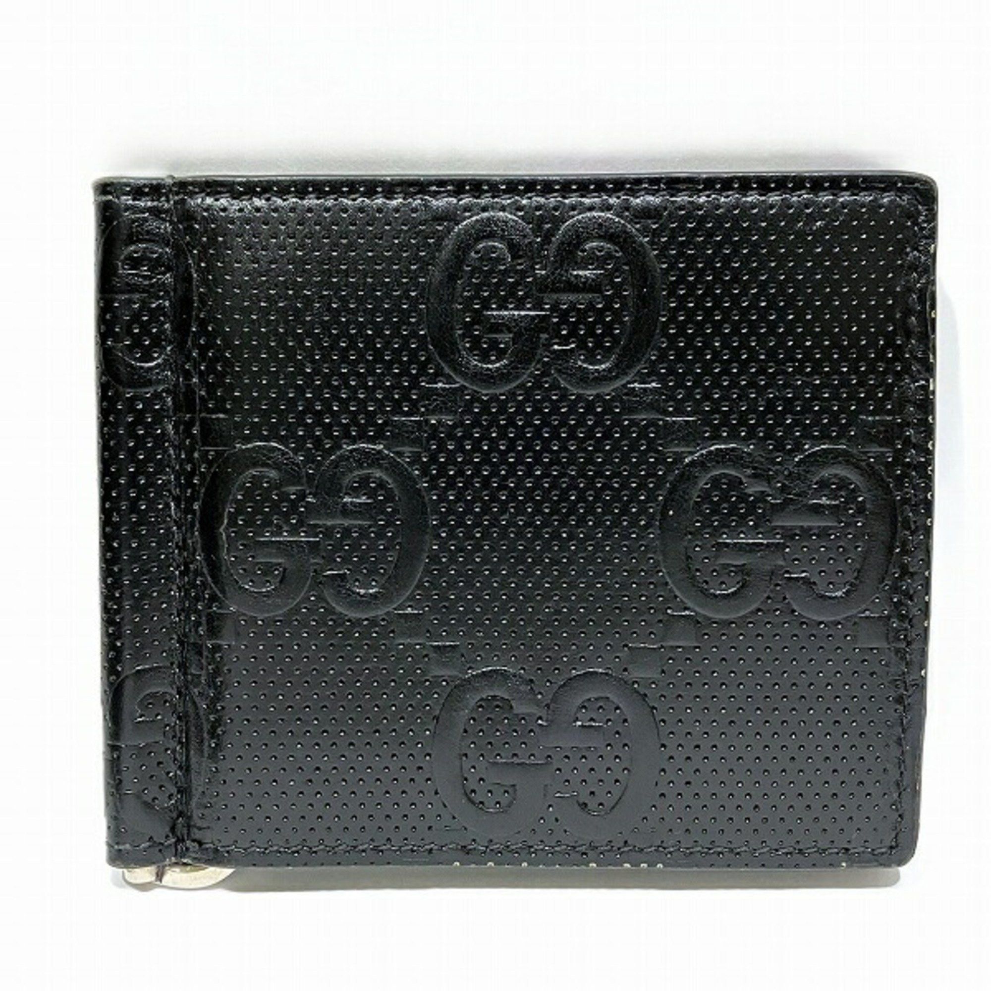 Gucci GUCCI GG Embossed 676656 Wallet Money Clip Men's Size ONE SIZE - 1 Thumbnail