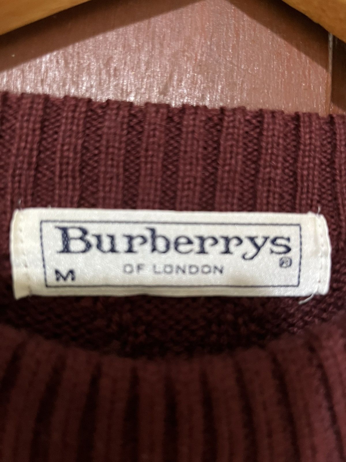 Burberry Vintage Burberry London Wool Knitwear Sweater Jumper Size US M / EU 48-50 / 2 - 4 Thumbnail