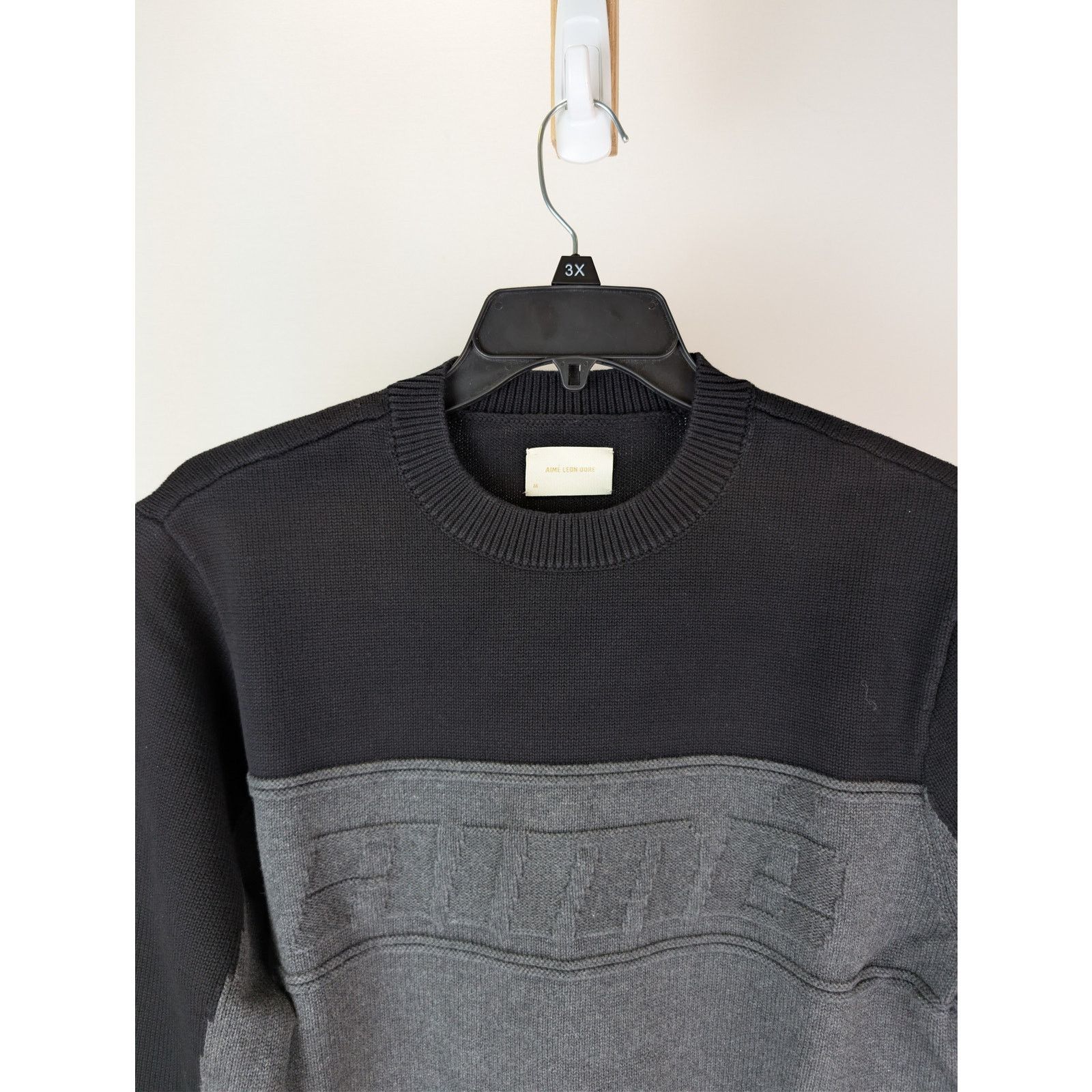 Aime Leon Dore o1rshd1 Sport Crewneck Sweatshirt in Charcoal Size US M / EU 48-50 / 2 - 7 Thumbnail