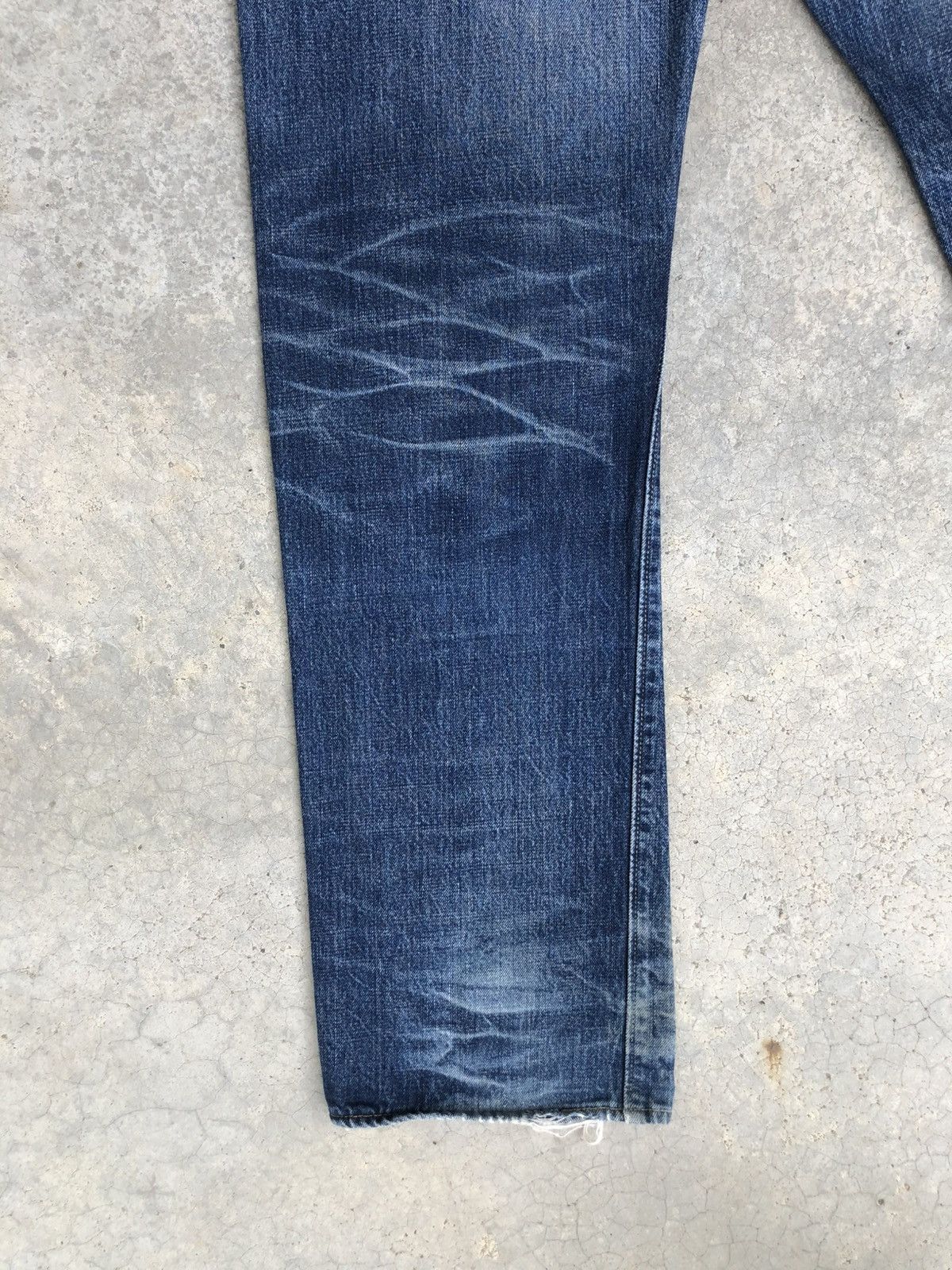Sugar Cane Vintage Sugarcane 901 Star Distressed Jeans Selvedge Denim Size US 32 / EU 48 - 11 Thumbnail