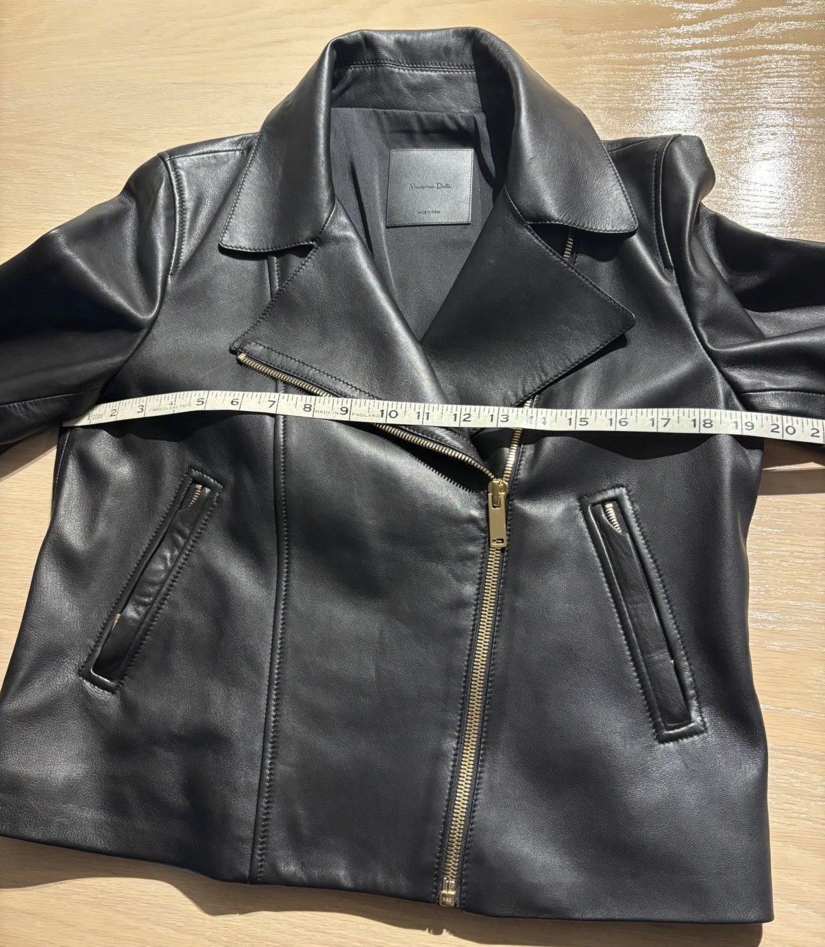 Massimo Dutti Black Leather Massimo Dutti Jacket Size M / US 6-8 / IT 42-44 - 3 Thumbnail