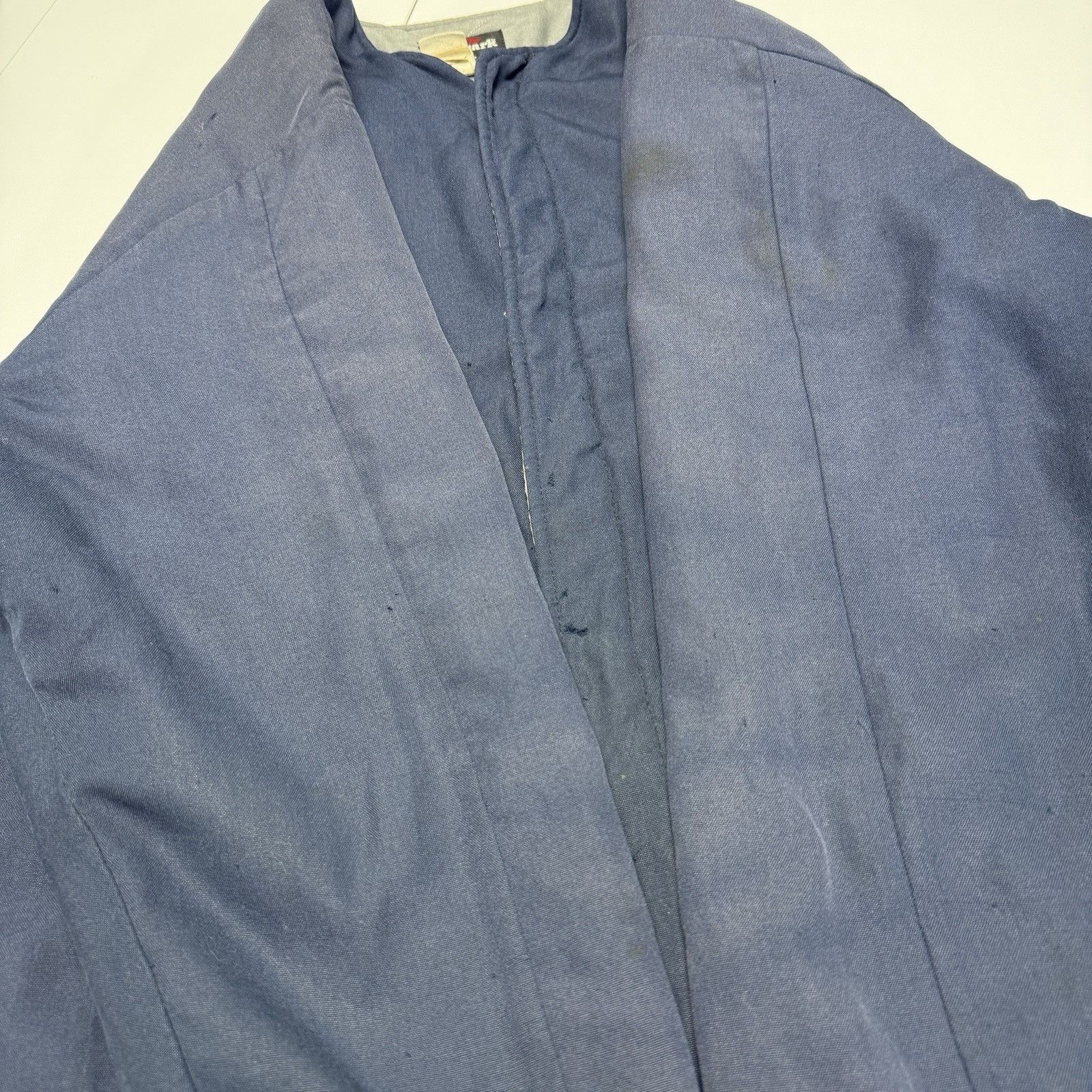 Bulwark Vintage 90s Bulwark Workwear Jacket Mens XL Blue Quilted (25 Size US XL / EU 56 / 4 - 10 Thumbnail