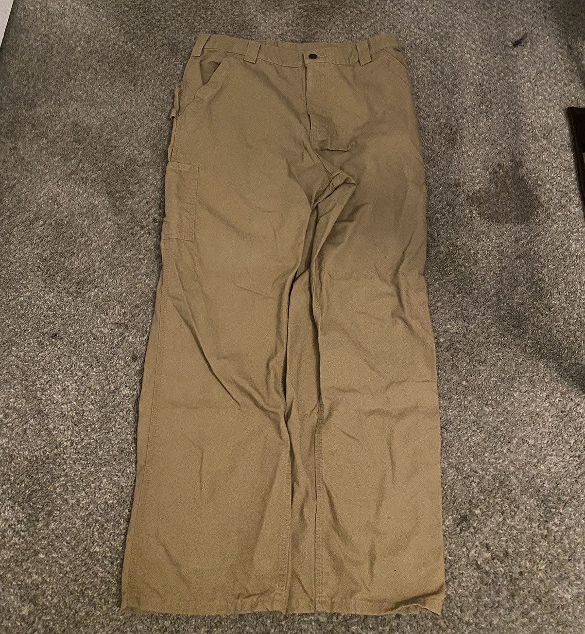 Carhartt baggy carpenter carhartt pants Size US 35 - 1 Thumbnail