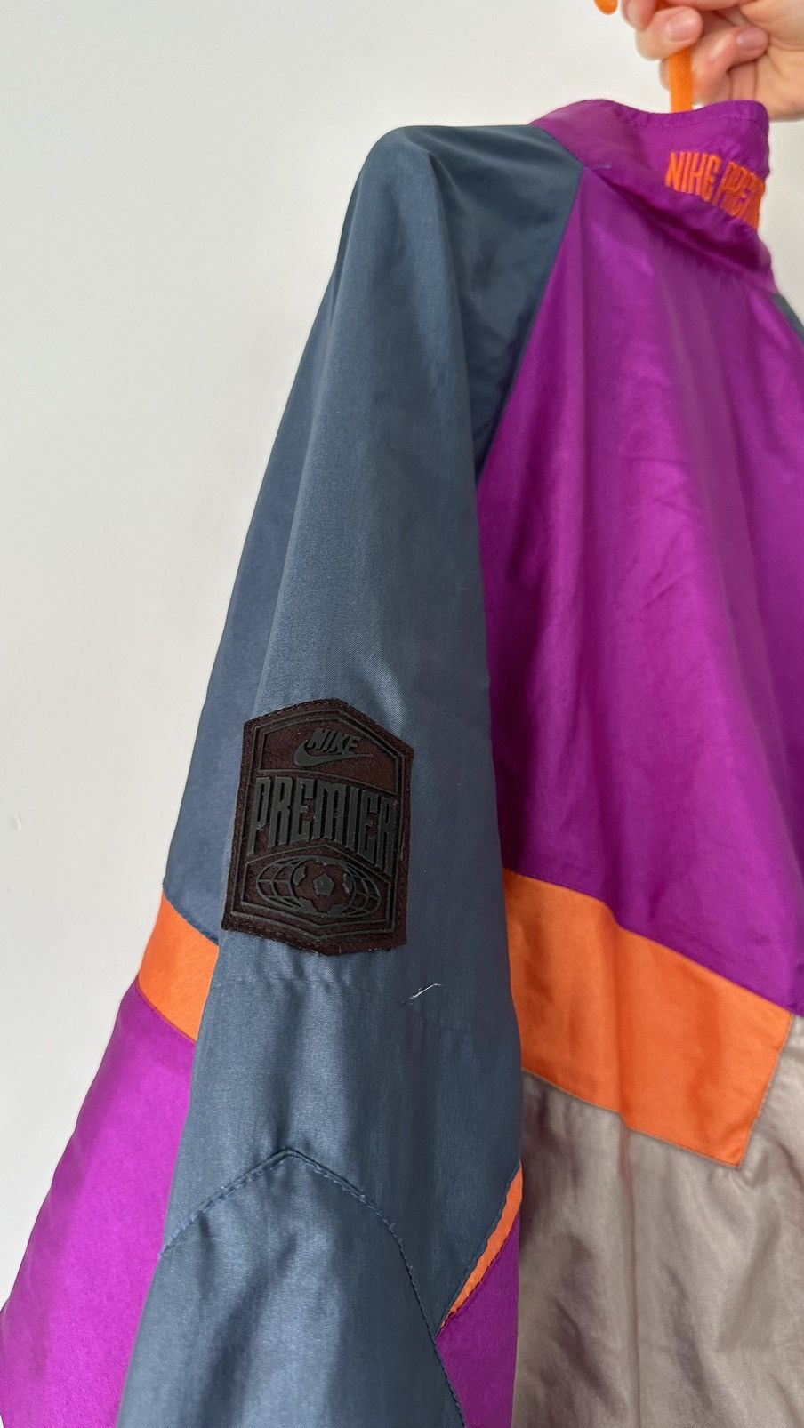 Nike × Vintage Windbreaker Nike Premier 80’s Size US L / EU 52-54 / 3 - 3 Thumbnail
