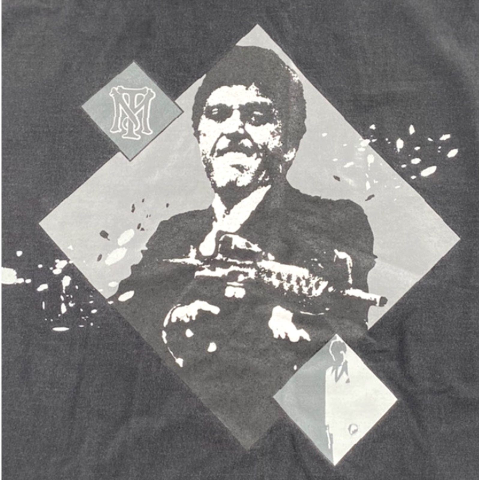 Vintage VINTAGE Scarface Clothing Company Tony Montana Black Graphic Shirt Adult 3XL Crew Neck Short Sleeve 100% Cotton Men Size US XXL / EU 58 / 5 - 3 Thumbnail