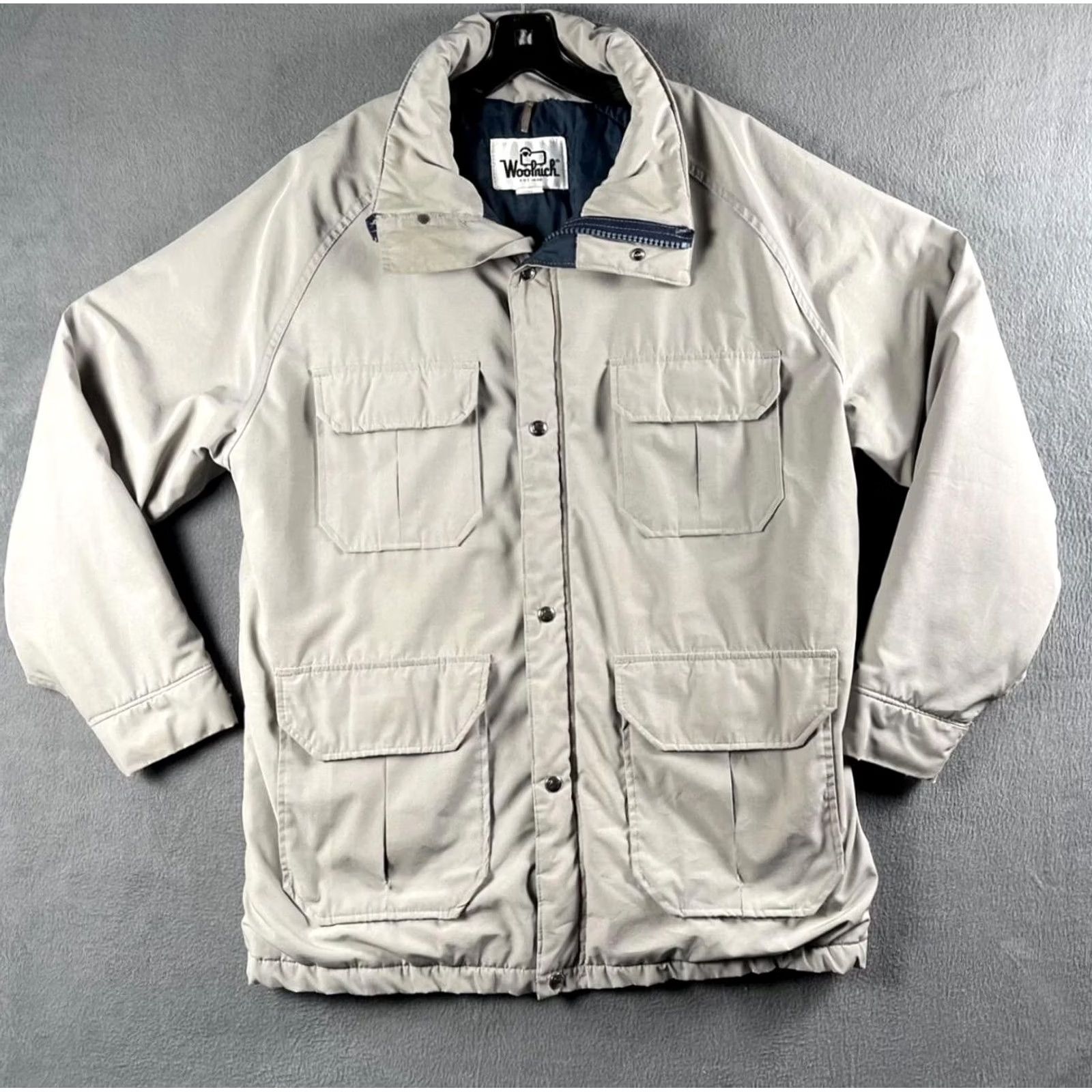 Vintage Woolrich Jacket Mens L Gray Thinsulate Insulated Outdoor Parka Made USA Size US L / EU 52-54 / 3 - 2 Thumbnail