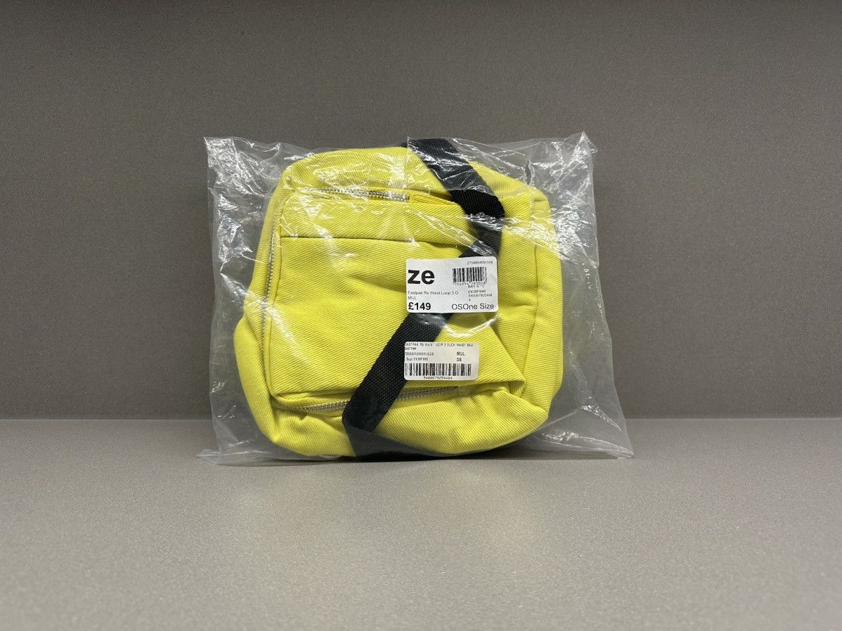 Raf Simons Raf Simons x Eastpak Waist Loop Black Yellow Size ONE SIZE - 11 Thumbnail