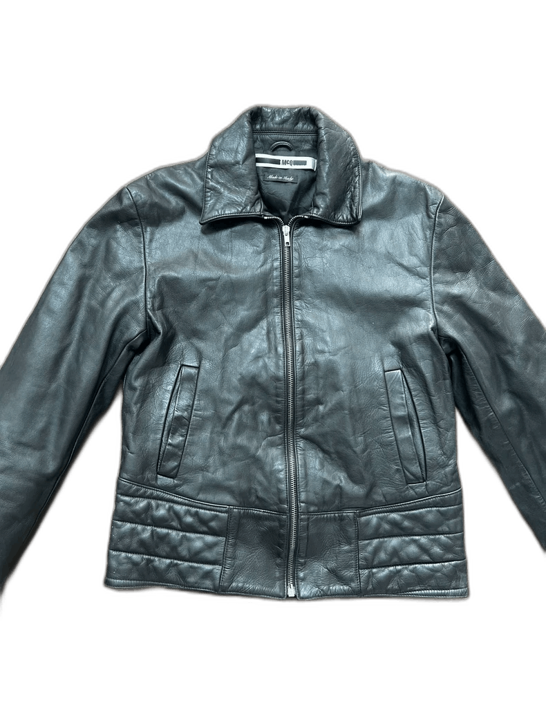 Alexander McQueen Alexander McQueen Men's Leather Jacket Size US M / EU 48-50 / 2 - 1 Thumbnail