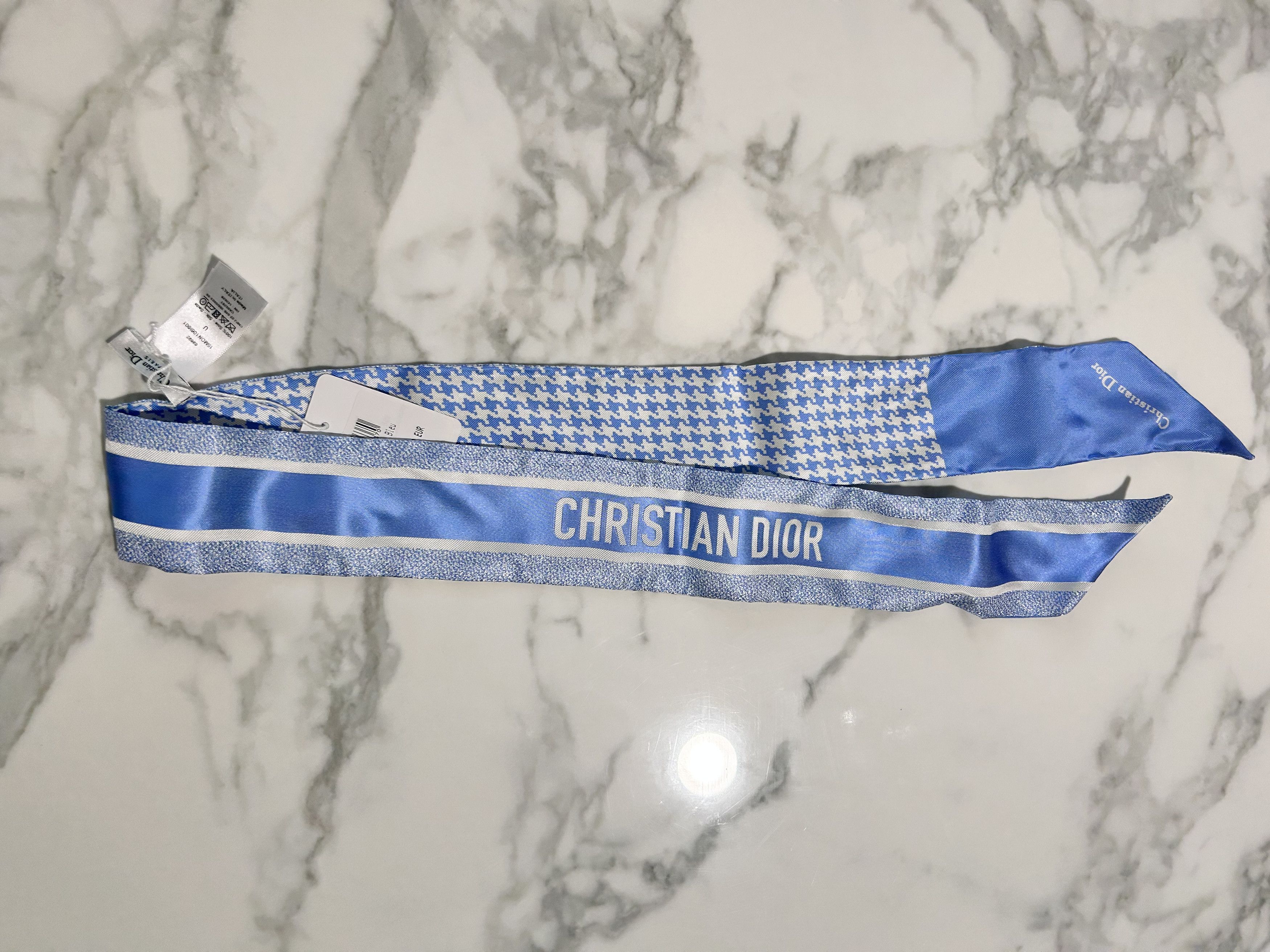 Dior Bleu montaigne bande Size ONE SIZE - 9 Thumbnail