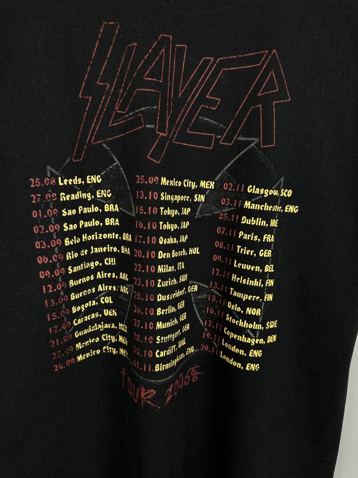 Band Tees Vintage Slayer The Skull 2006 T Shirt Tee Metal Rock 90s Size US M / EU 48-50 / 2 - 7 Thumbnail