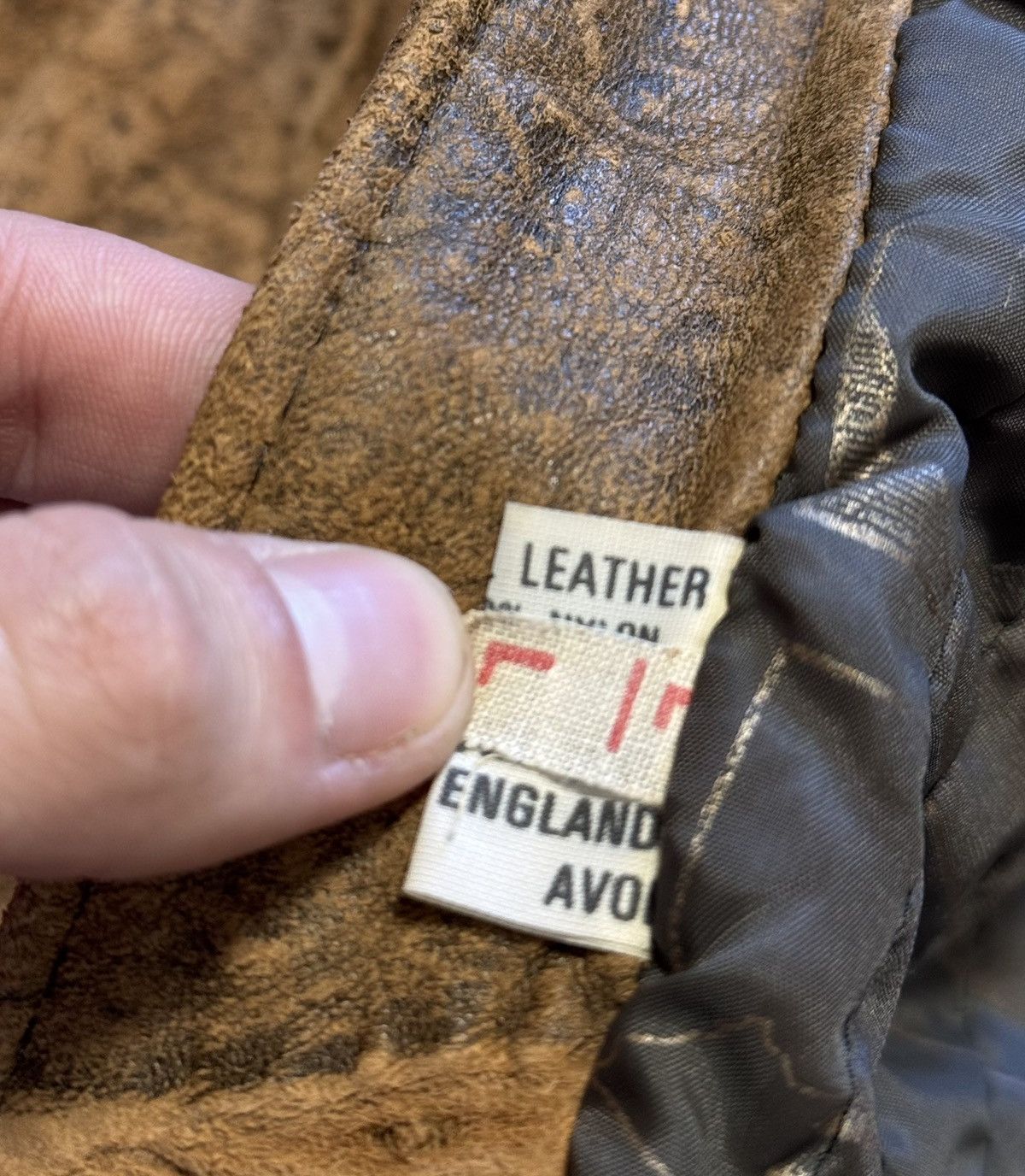 Vintage Vintage 1990s Avantgarde Leather Jacket Made in England Size US XL / EU 56 / 4 - 14 Thumbnail