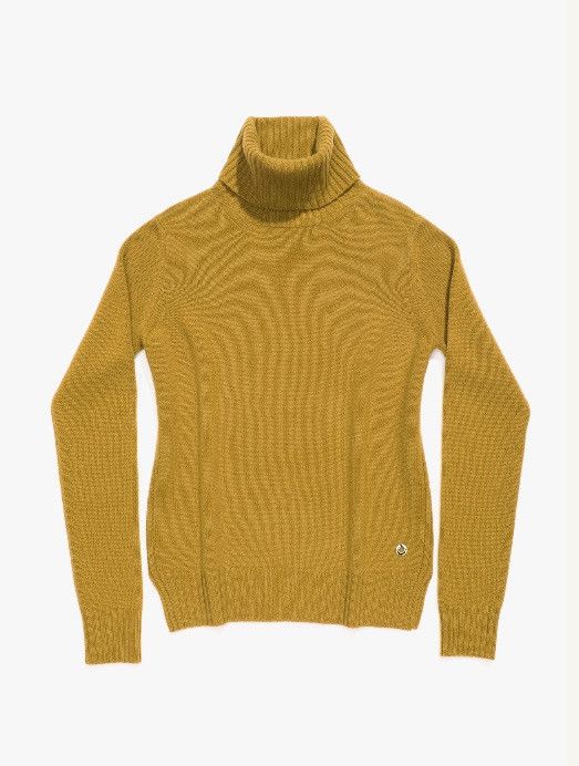 Loro Piana o1srvl11e1224 Parksville Turtleneck Sweater in Yellow Size S / US 4 / IT 40 - 1 Preview