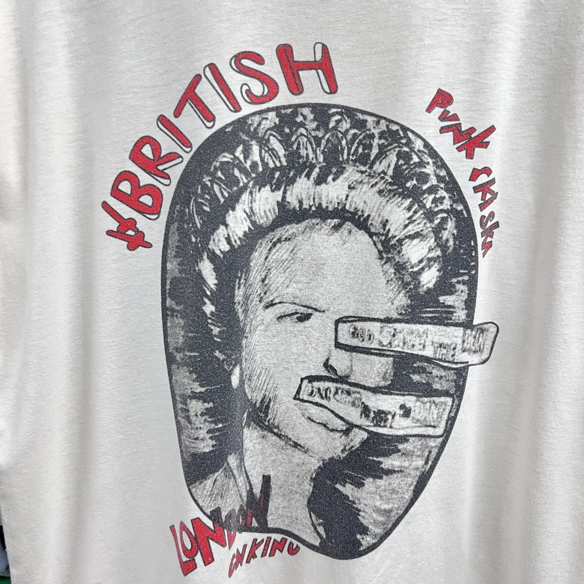Band Tees VTG BRITISH PUNK SKI SKA TEE Size US L / EU 52-54 / 3 - 3 Thumbnail