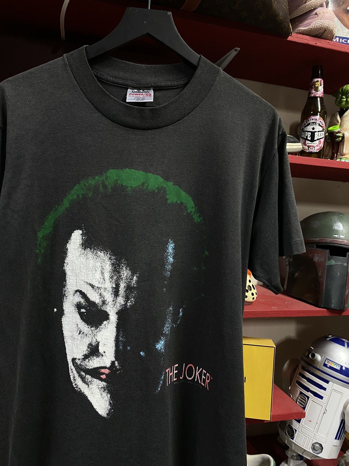 DC Comics × Vintage Vintage 80’s Joker Jack Nicholson Tee Shirt Medium Size US M / EU 48-50 / 2 - 5 Thumbnail