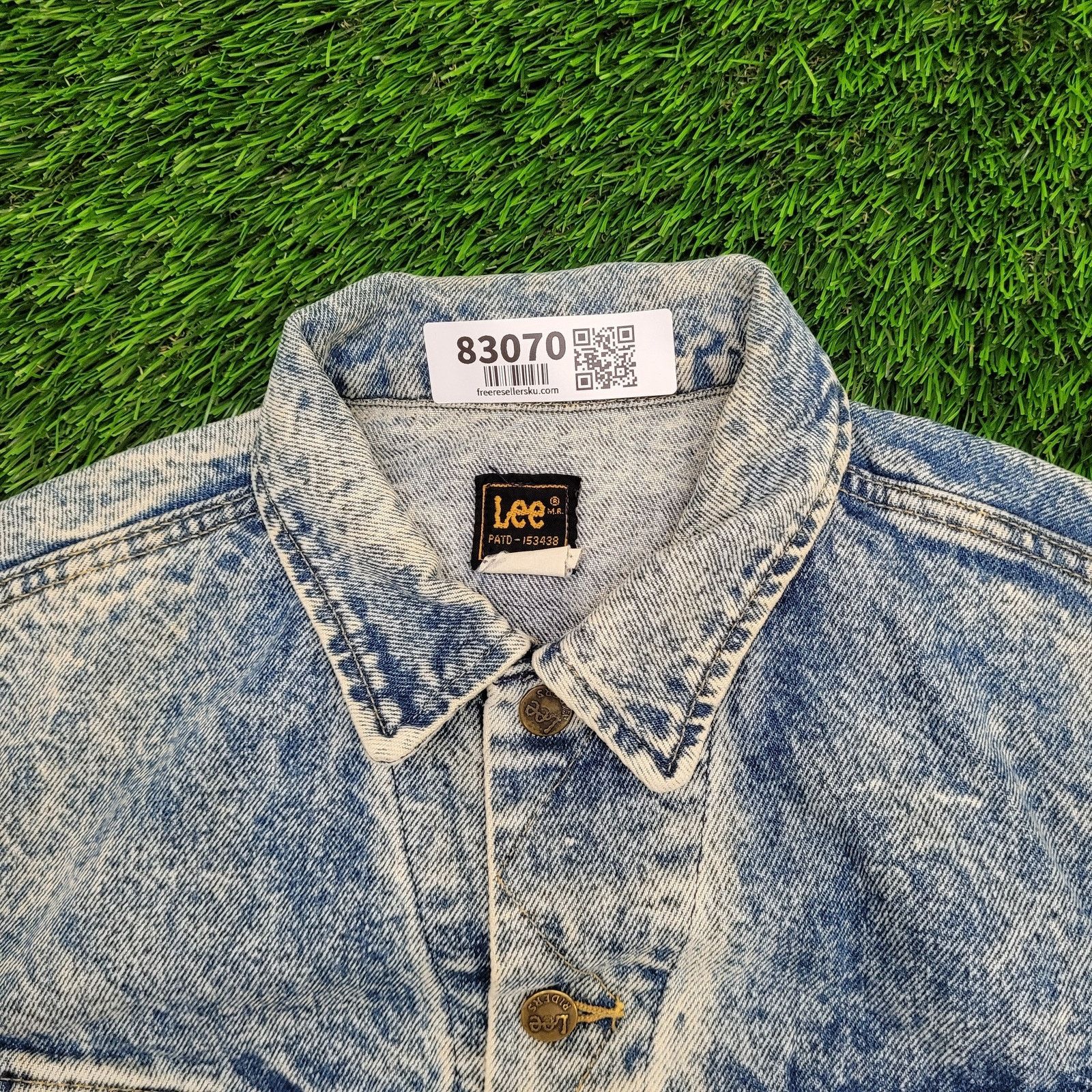 Lee Vintage LEE Riders Denim Jacket M 22x25 Cropped PATD-153438 Size US M / EU 48-50 / 2 - 11 Thumbnail