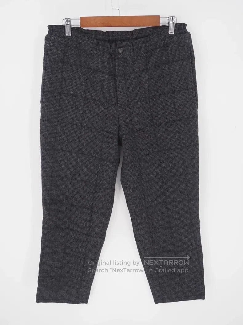 Comme des Garcons Comme Des Garcons size S Black and grey checkered wool nin Size 23" - 1 Thumbnail
