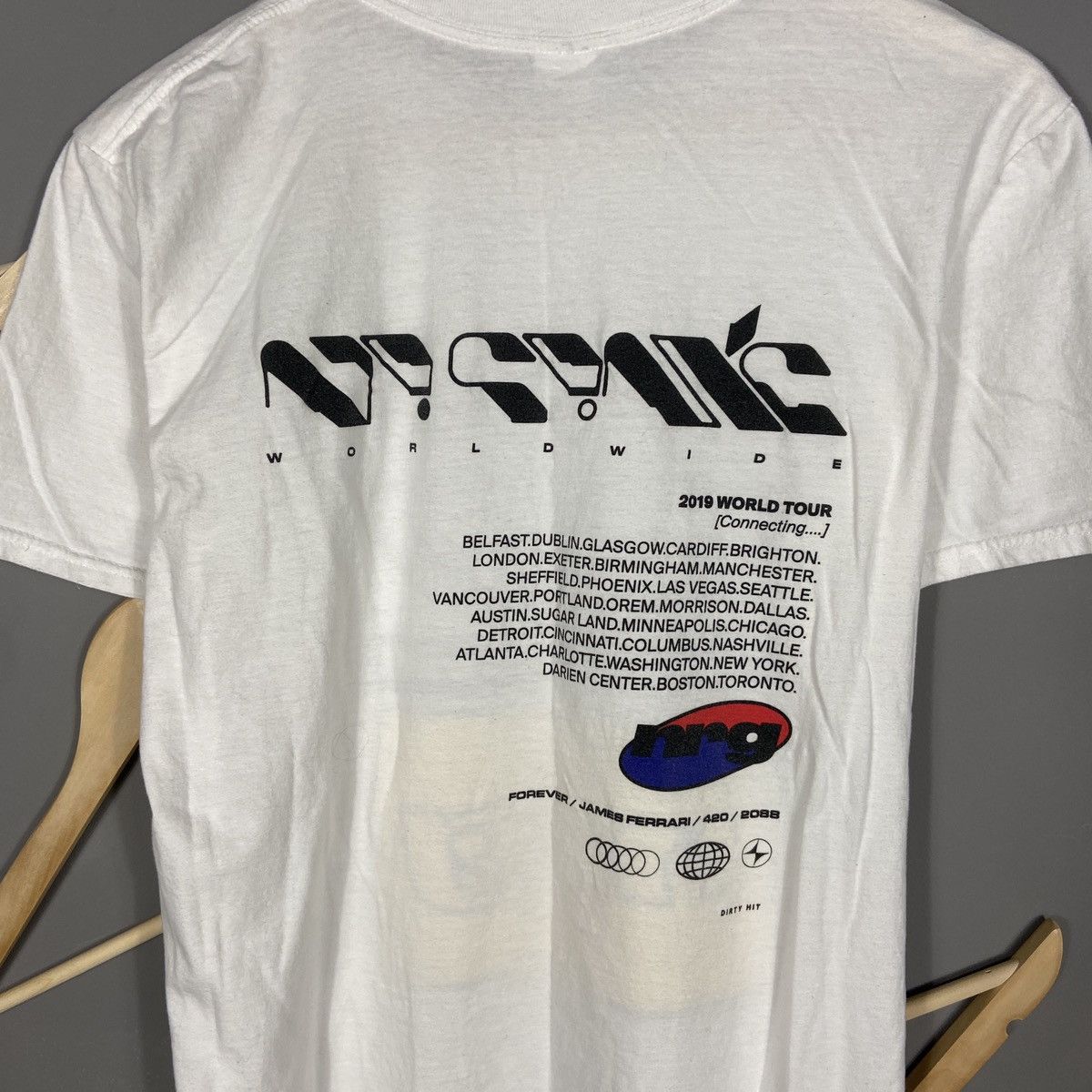 Band Tees × Vintage No Rome Audi Band T-shirt Size US L / EU 52-54 / 3 - 5 Thumbnail