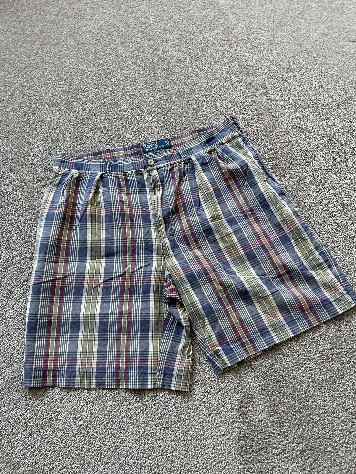 Polo Ralph Lauren × Vintage Vintage 90s polo Ralph Lauren Shorts Size US 33 - 1 Thumbnail
