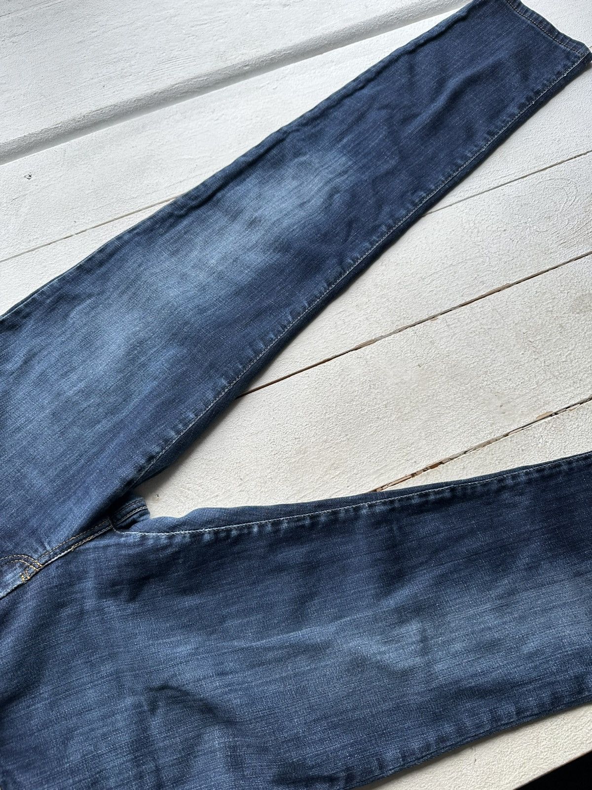 Armani 🚨Gothic Armani Regular Slim relax Flared Jeans Womens Size 32" / US 10 / IT 46 - 5 Thumbnail