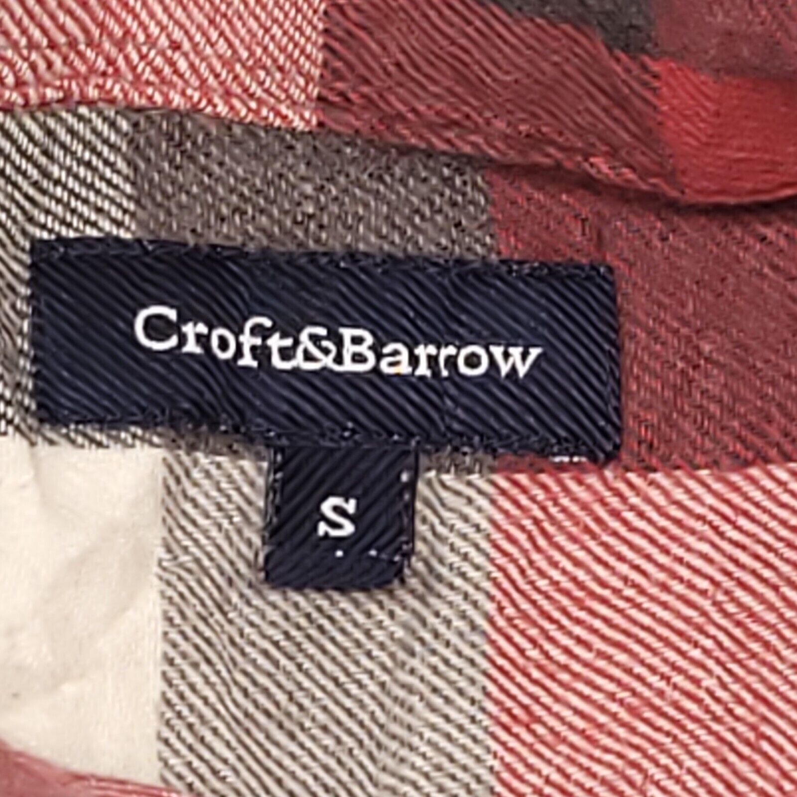 Croft & Barrow Croft & Barrow Gingham Flannel Button Up Shirt Mens Size S Size US S / EU 44-46 / 1 - 3 Thumbnail