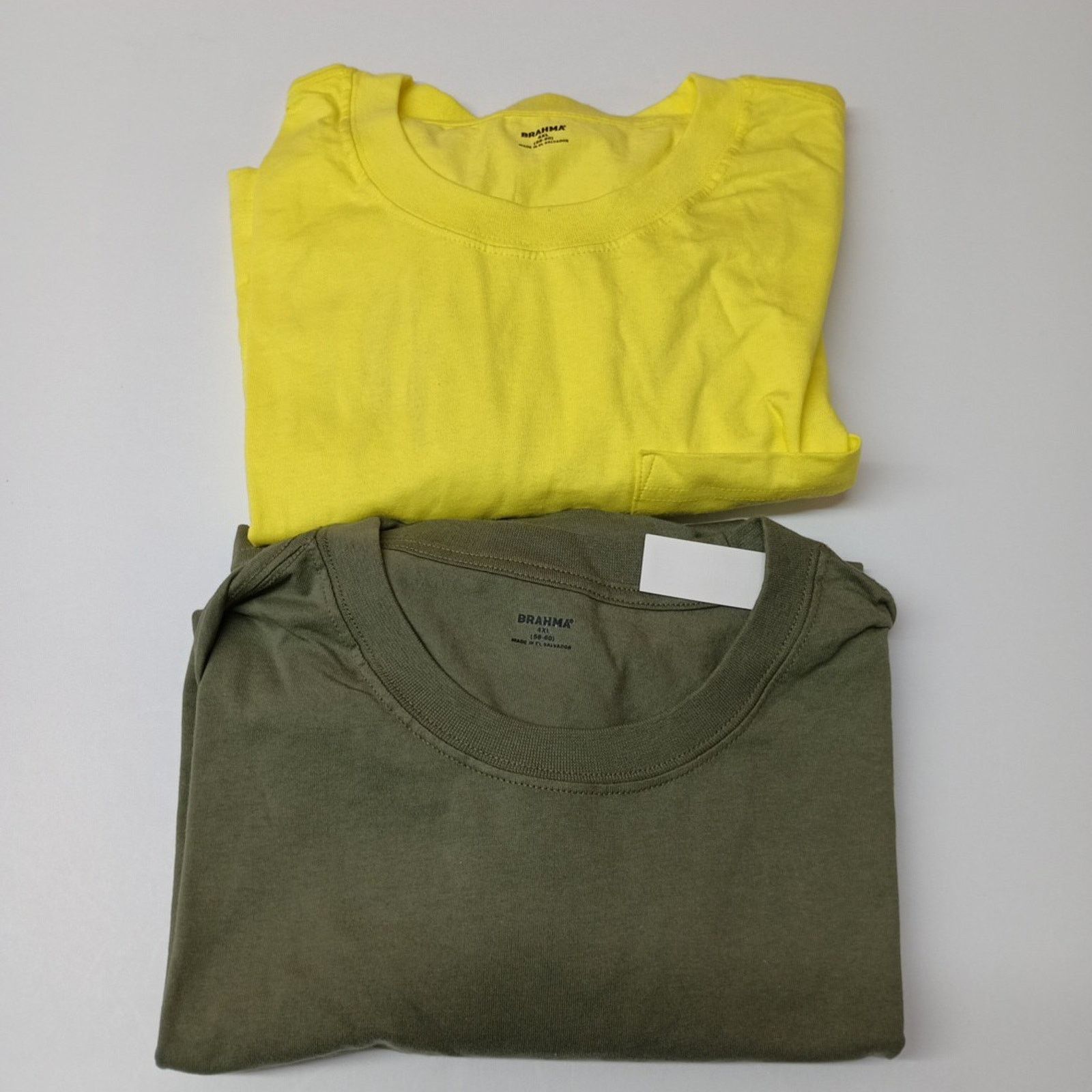 Other 2 Brahma Work T-Shirt 4XL 58-60 Green And Yellow Pocket Tee Size US XXL / EU 58 / 5 - 1 Thumbnail