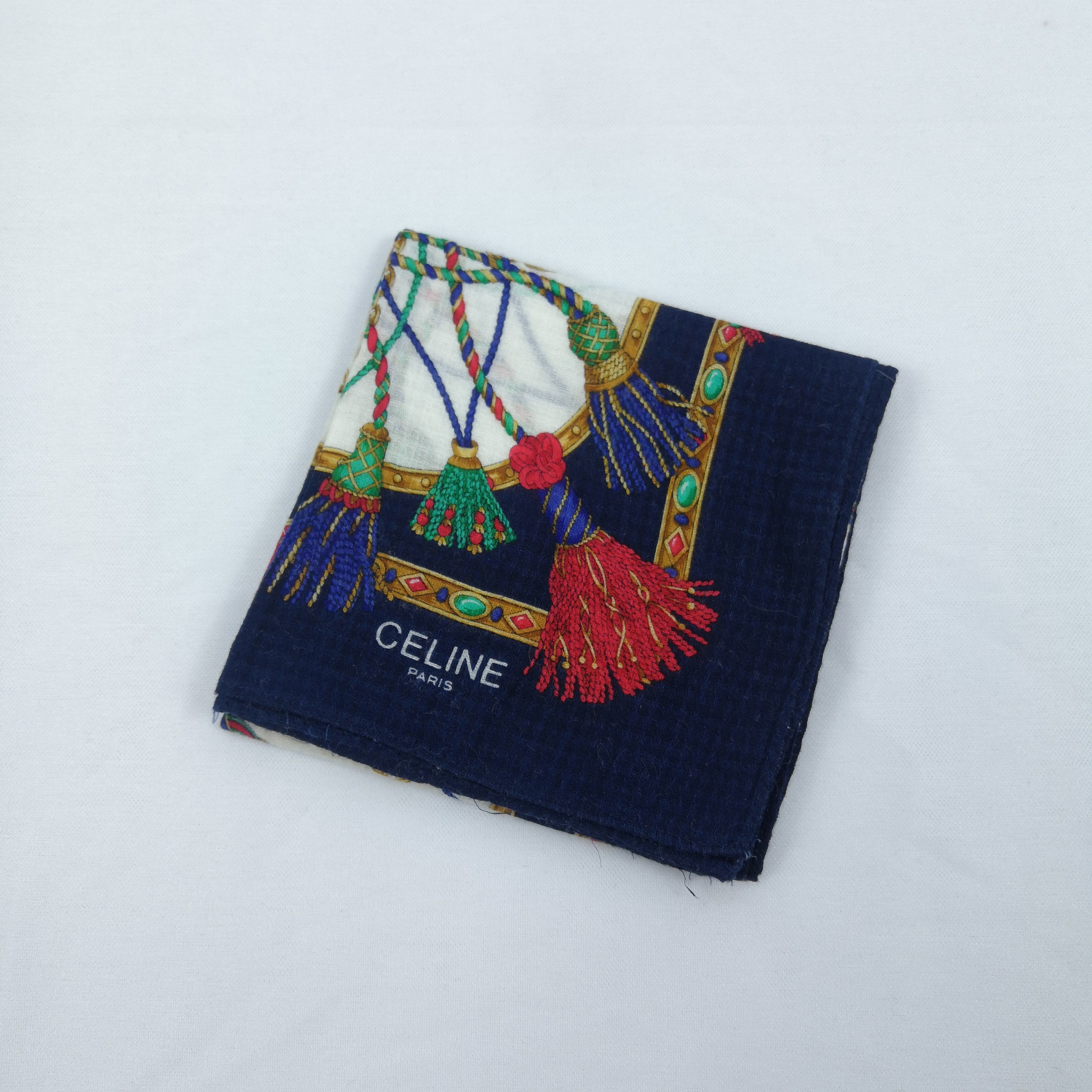 Celine Vintage Celine Handkerchief Neckerchief Bandana Size ONE SIZE - 4 Thumbnail
