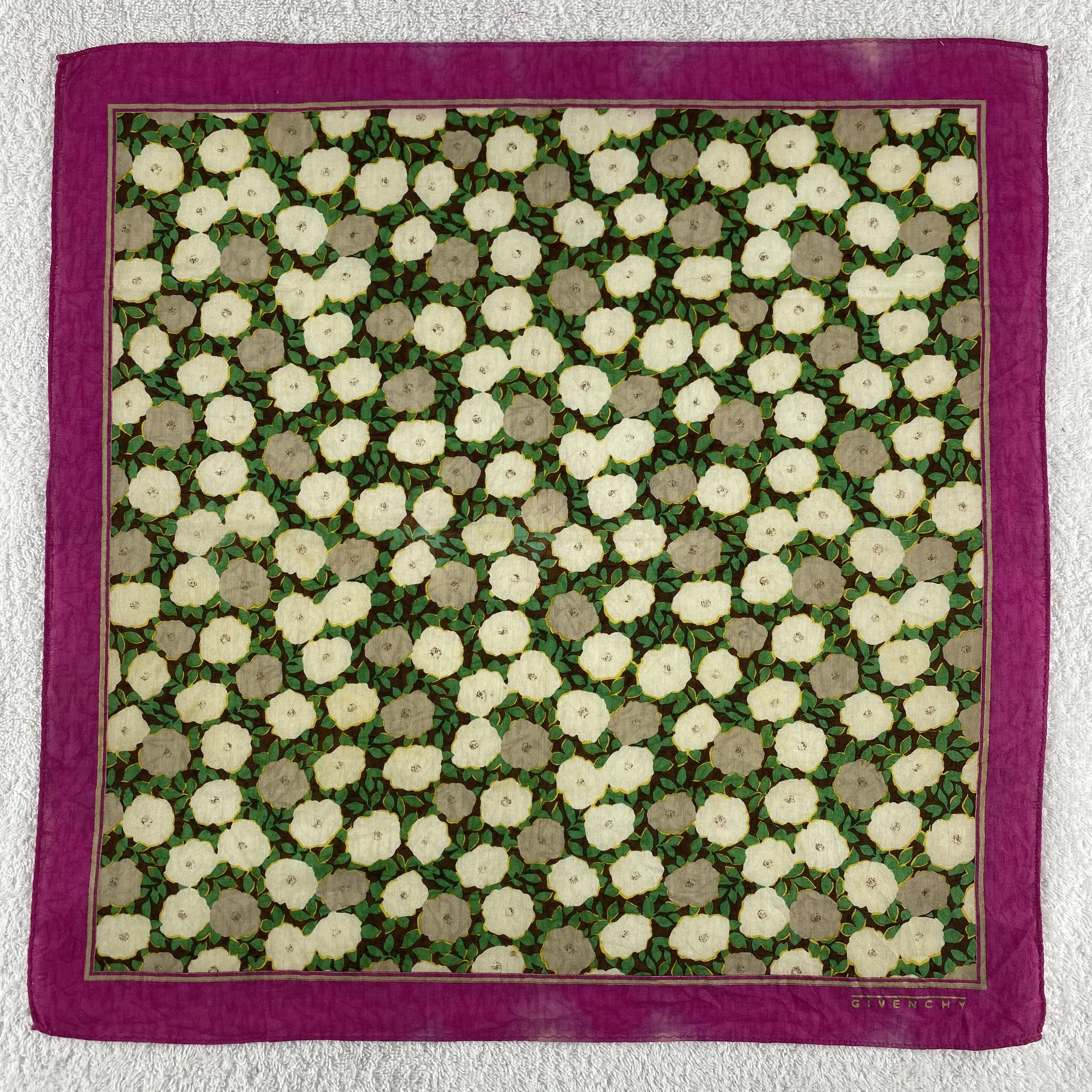 Vintage Givenchy Handkerchief / Neckerchief / Bandana Size ONE SIZE - 3 Thumbnail