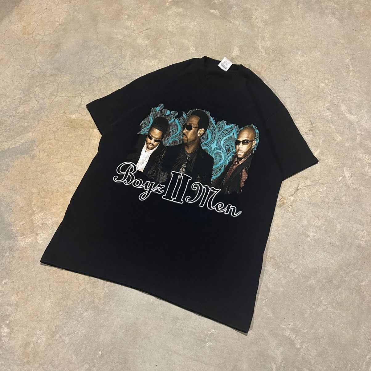 Rap Tees × Vintage Vintage 1990s Boyz II Men R&B Rap Tee Rare Size US L / EU 52-54 / 3 - 2 Thumbnail