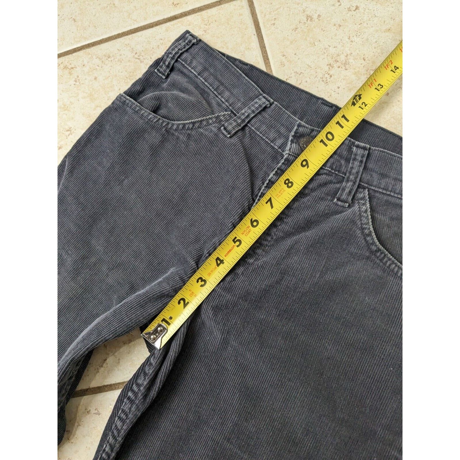 Levi's Vtg Levi's 609 Corduroy Flare Bell Bottom Pants White Tab Size US 31 - 12 Thumbnail